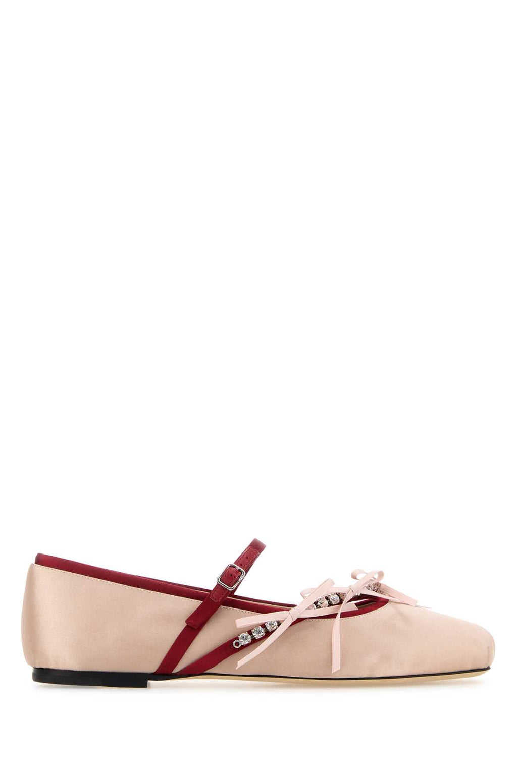 JIMMY CHOO LOLI BALLERINA For Women Exterior: 100% Fabric Lining: 100% Leather Sole: Leather