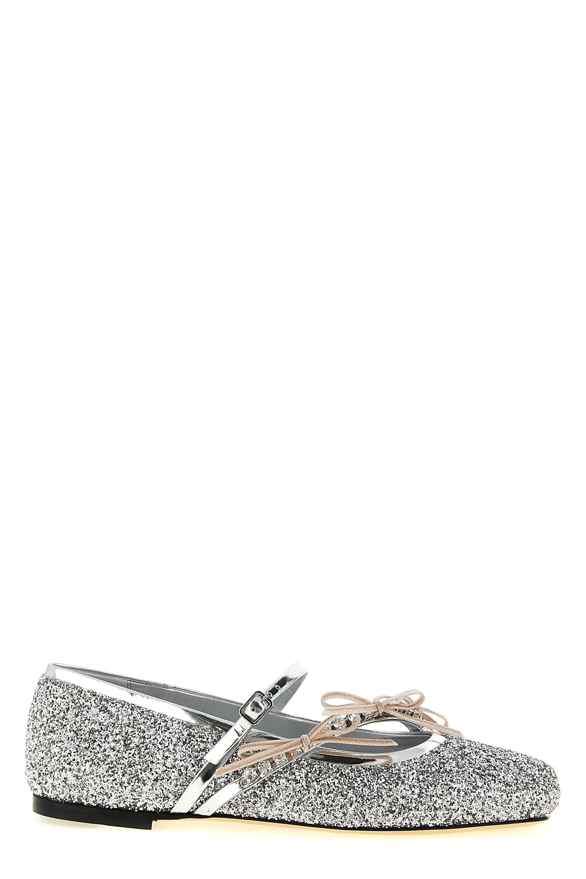 JIMMY CHOO 'Loli' ballet flats For Women 70% tx 15% lh 5% sa 5% pt 5% me