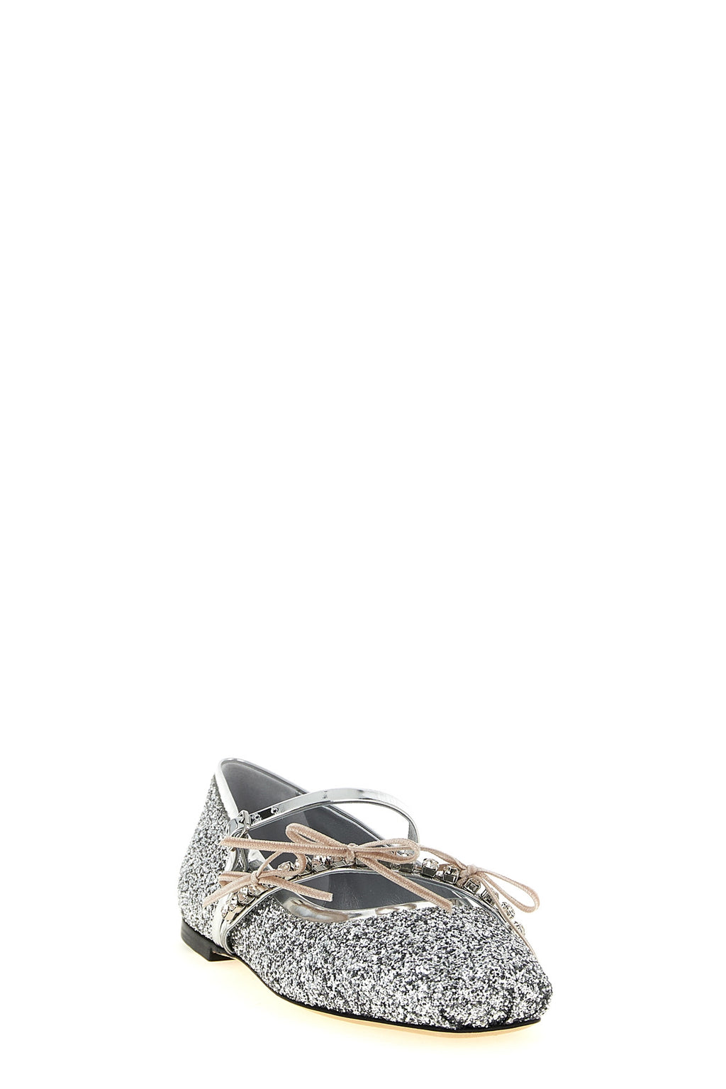 JIMMY CHOO 'Loli' ballet flats For Women 70% tx 15% lh 5% sa 5% pt 5% me