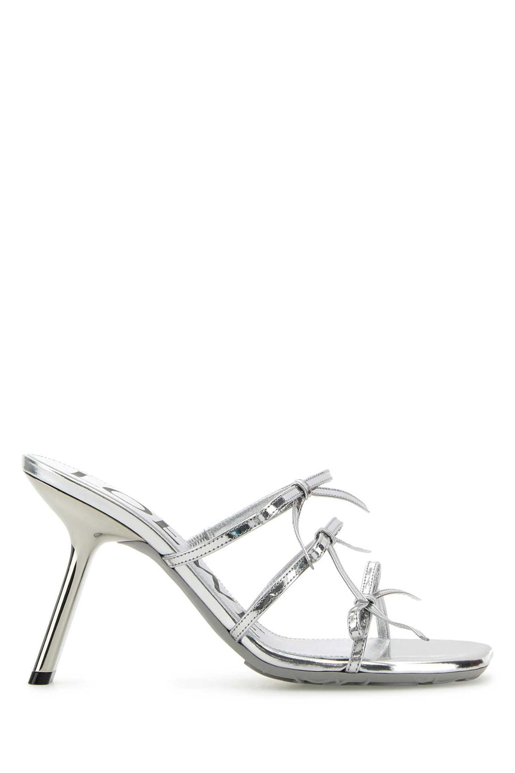 LOEWE PETAL BOW SANDAL 90 For Women Exterior: 100% Calf Interior: 100% Leather Sole: Rubber