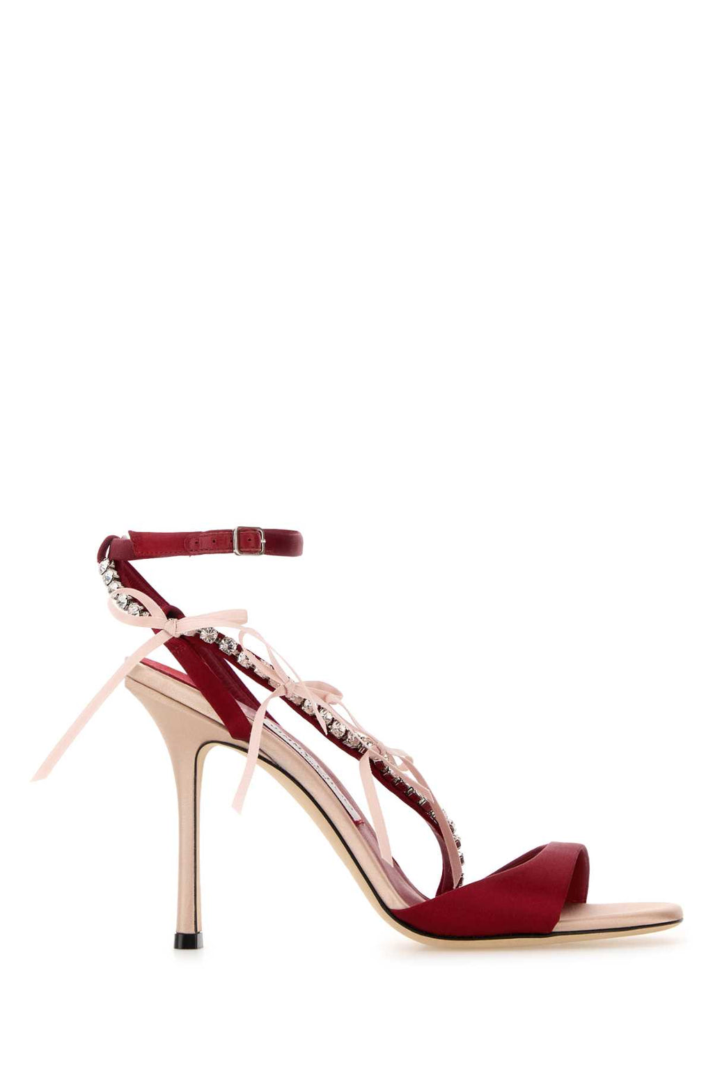 JIMMY CHOO LULA 100 For Women Exterior: 100% Fabric Interior: 100% Leather Sole: Leather
