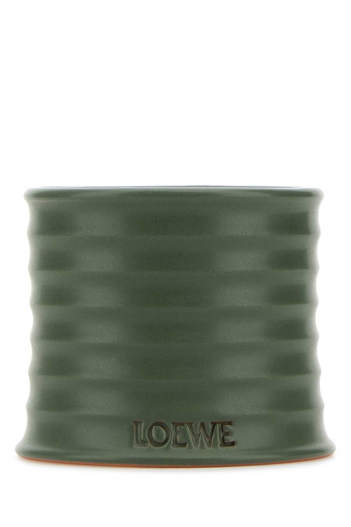 LOEWE LOEWE SCENT OF MARIHUANA CANDLE For UNISEX Exterior: 100% Terracotta Olfactory family: Aromatic