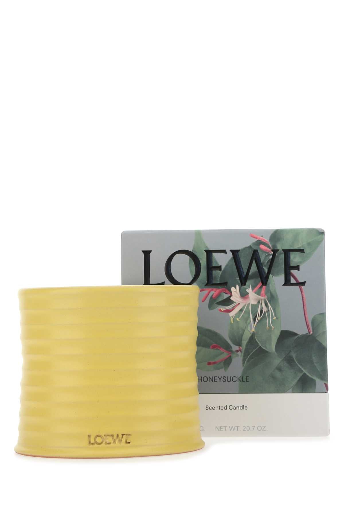 LOEWE CANDLE HONEY SUCKLE M For UNISEX Exterior: 100% Terracotta Olfactory family: Floral