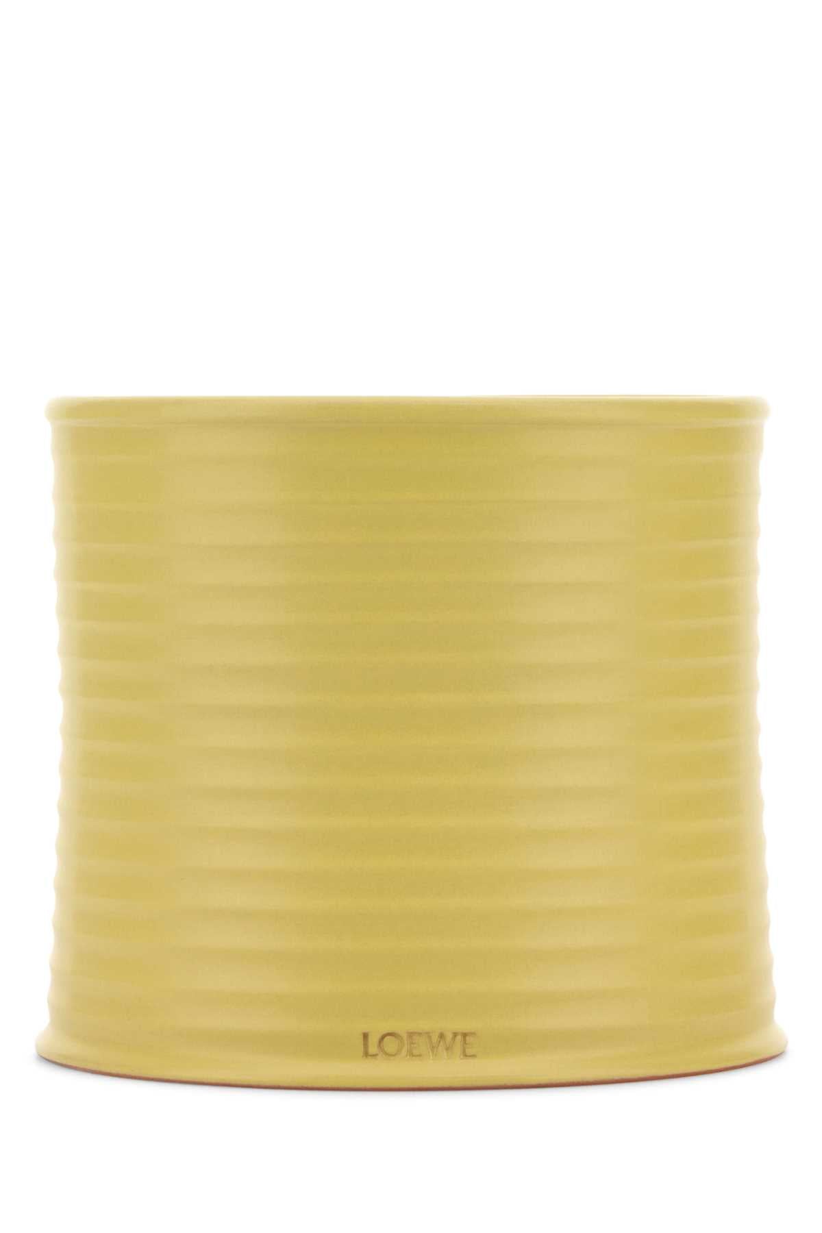 LOEWE LOEWE LARGE HONEYSUCKLE CANDLE For UNISEX Exterior: 100% Terracotta Olfactory family: Aromatic