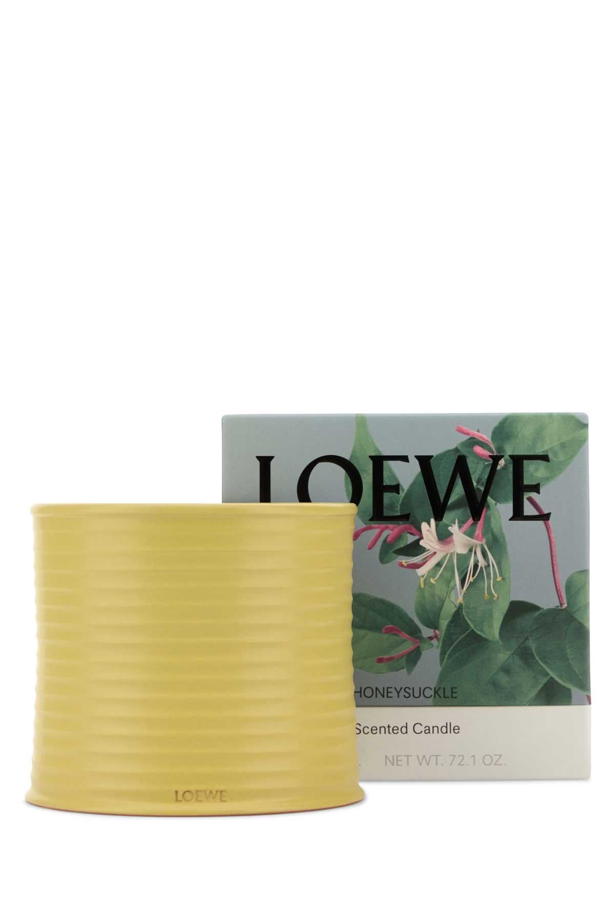 LOEWE LOEWE LARGE HONEYSUCKLE CANDLE For UNISEX Exterior: 100% Terracotta Olfactory family: Aromatic