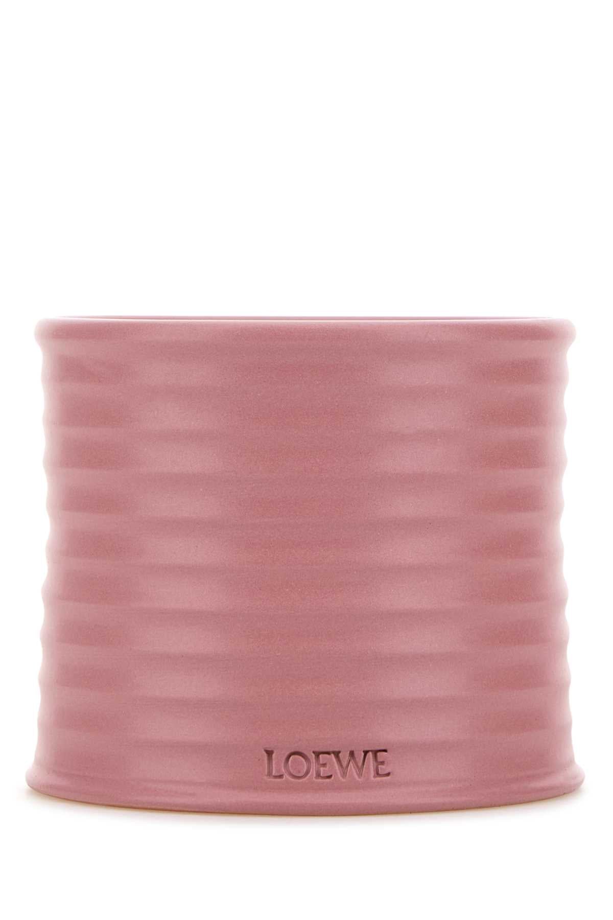 LOEWE LOEWE MEDIUM IVY CANDLE For UNISEX Exterior: 100% Terracotta Olfactory family: Floral