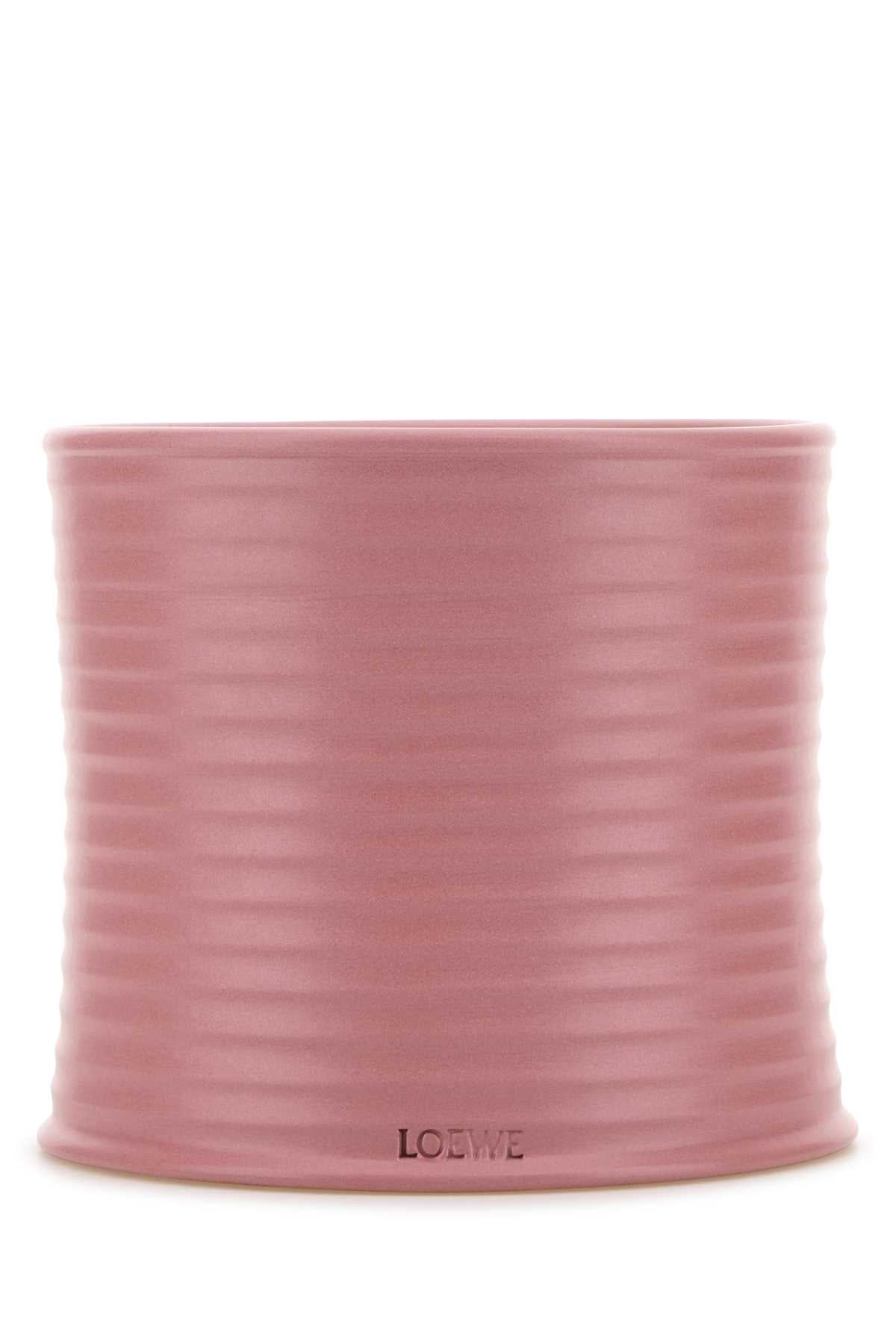 LOEWE LOEWE LARGE IVY CANDLE For UNISEX Exterior: 100% Terracotta Olfactory family: Floral
