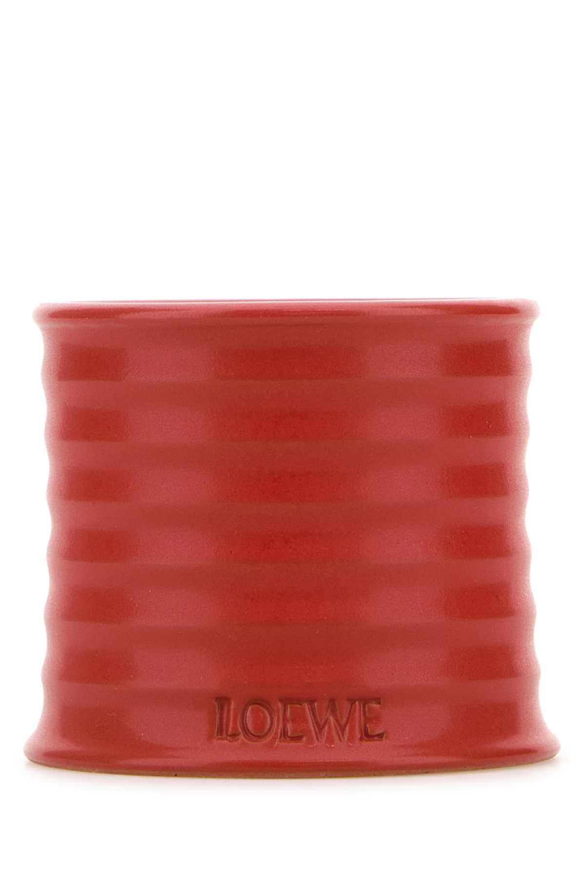 LOEWE LOEWE TOMATO LEAVES CANDLE For UNISEX Exterior: 100% Terracotta Olfactory family: Green