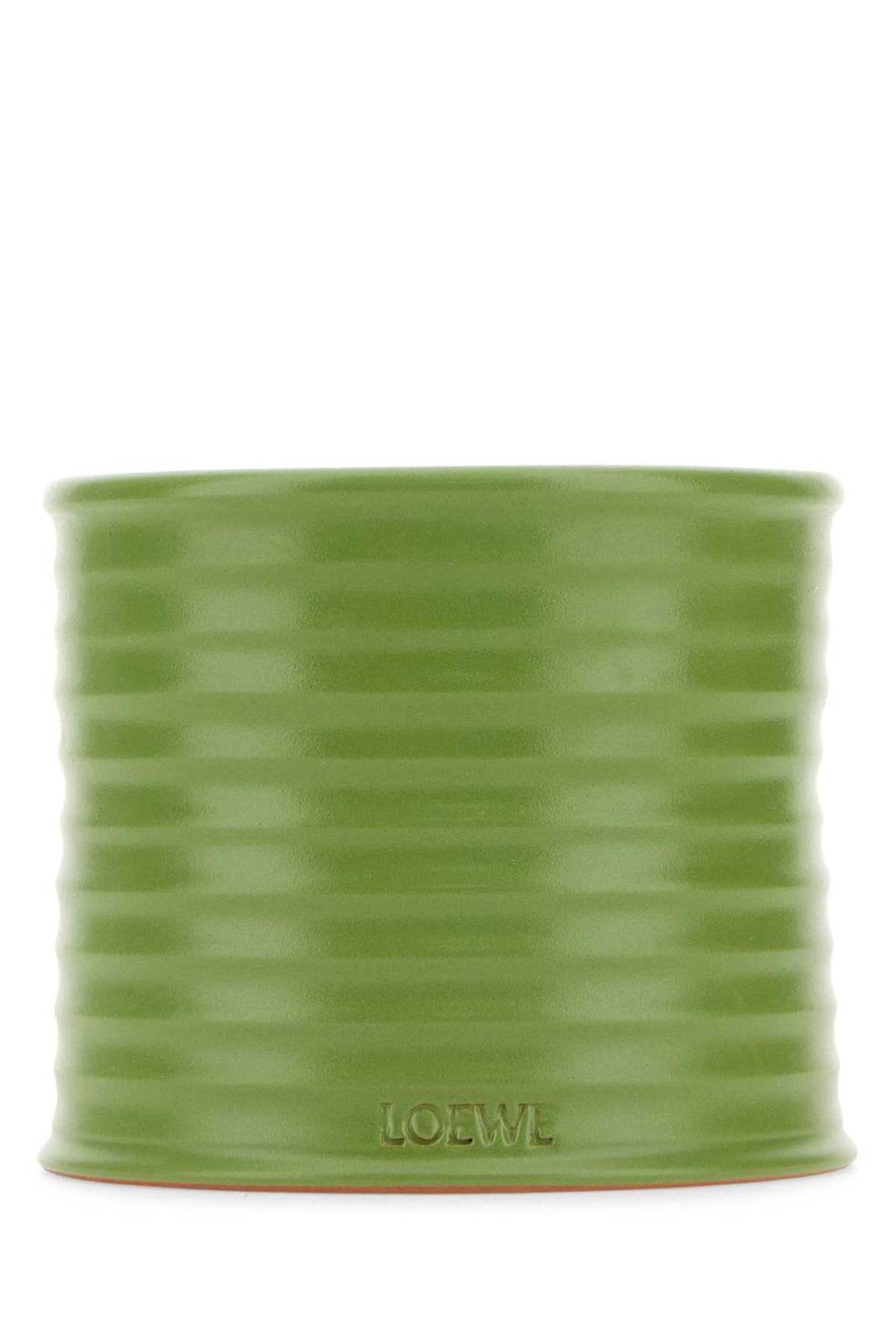 LOEWE CANDLE LUSCIOUS PEA M For UNISEX Exterior: 100% Terracotta Olfactory family: Green