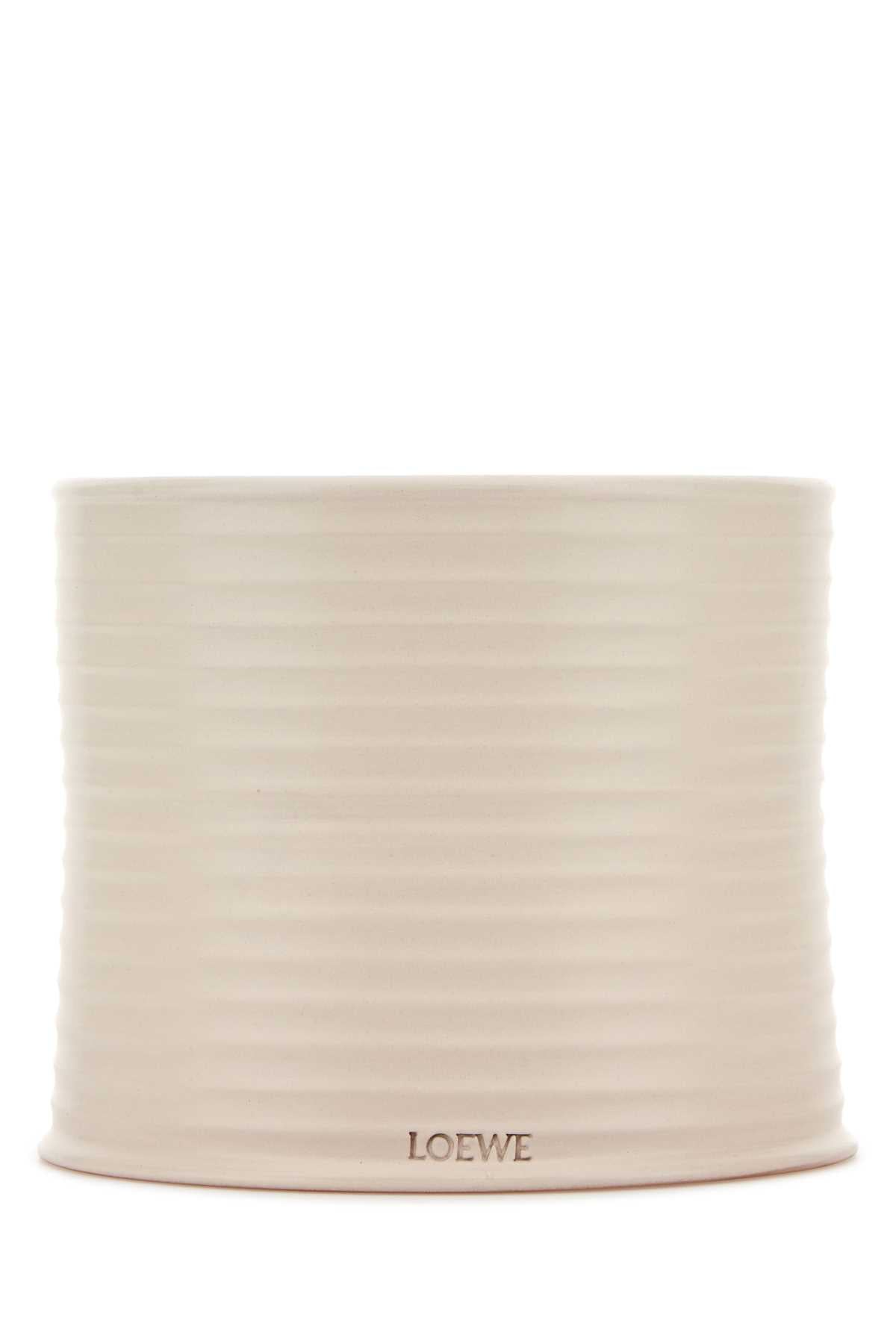 LOEWE LOEWE LARGE OREGANO CANDLE For UNISEX Exterior: 100% Terracotta Olfactory family: Aromatic