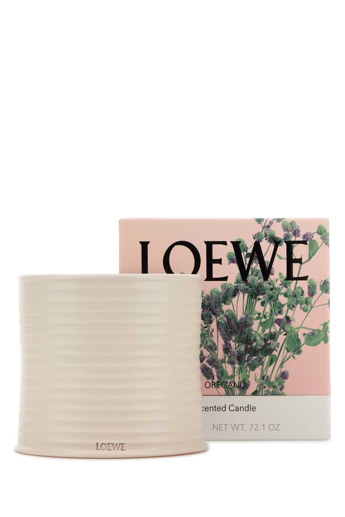 LOEWE LOEWE LARGE OREGANO CANDLE For UNISEX Exterior: 100% Terracotta Olfactory family: Aromatic