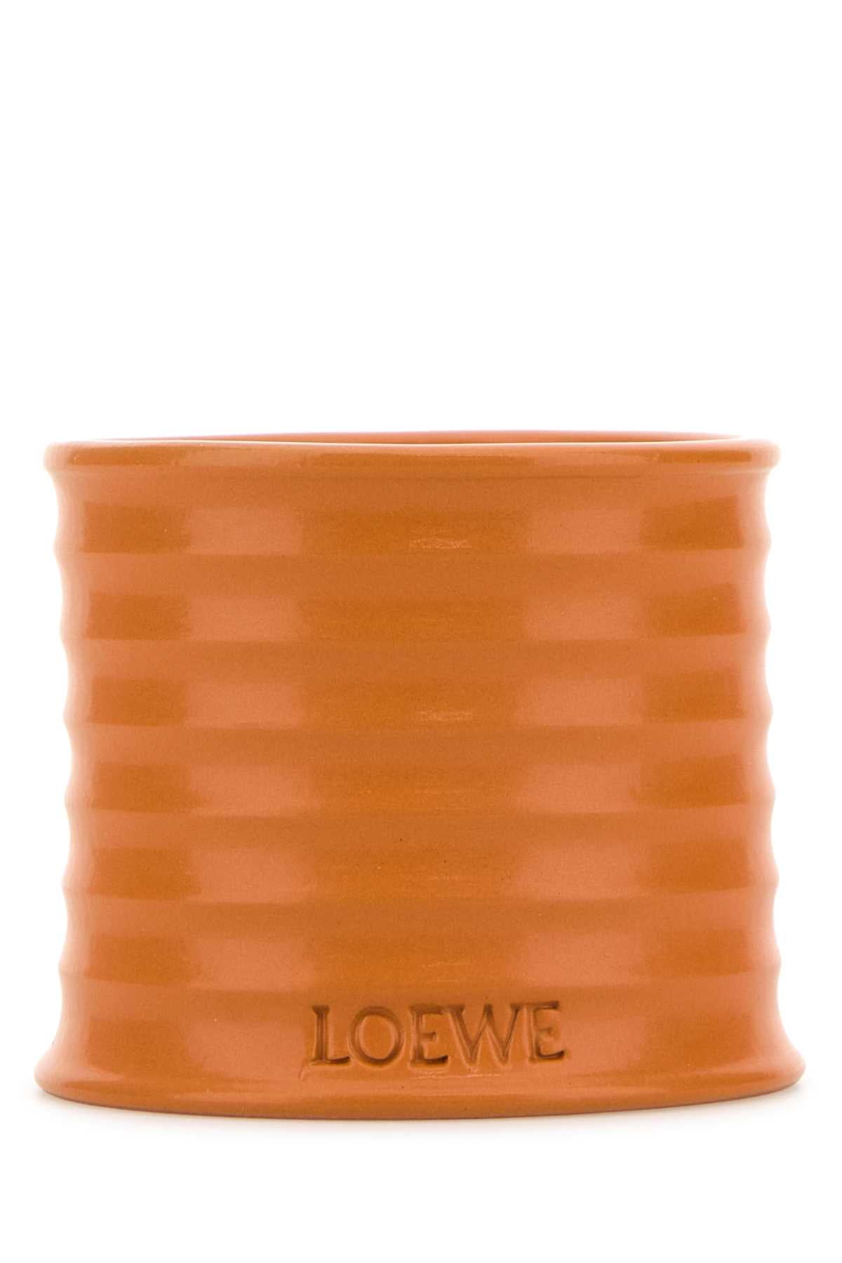 LOEWE LOEWE ORANGE BLOSSOM CANDLE For UNISEX Exterior: 100% Terracotta Olfactory family: Floral