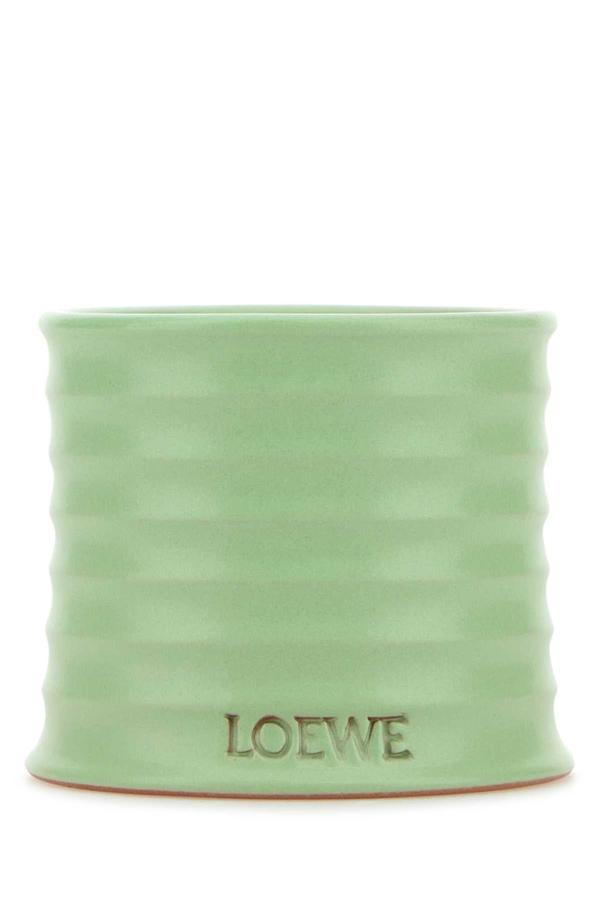 LOEWE LOEWE CUCUMBER CANDLE For UNISEX Exterior: 100% Terracotta Olfactory family: Natural