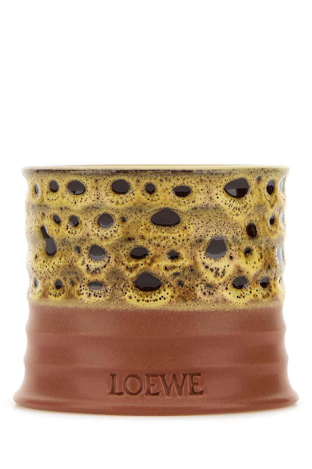 LOEWE LOEWE MIMOSA TEXTURES CANDLE S For UNISEX Exterior: 100% Terracotta Olfactory family: Floral