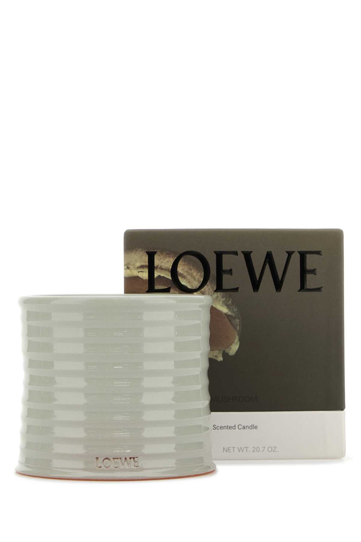 LOEWE LOEWE MEDIUM MUSHROOM CANDLE For UNISEX Exterior: 100% Terracotta Olfactory family: Earthy