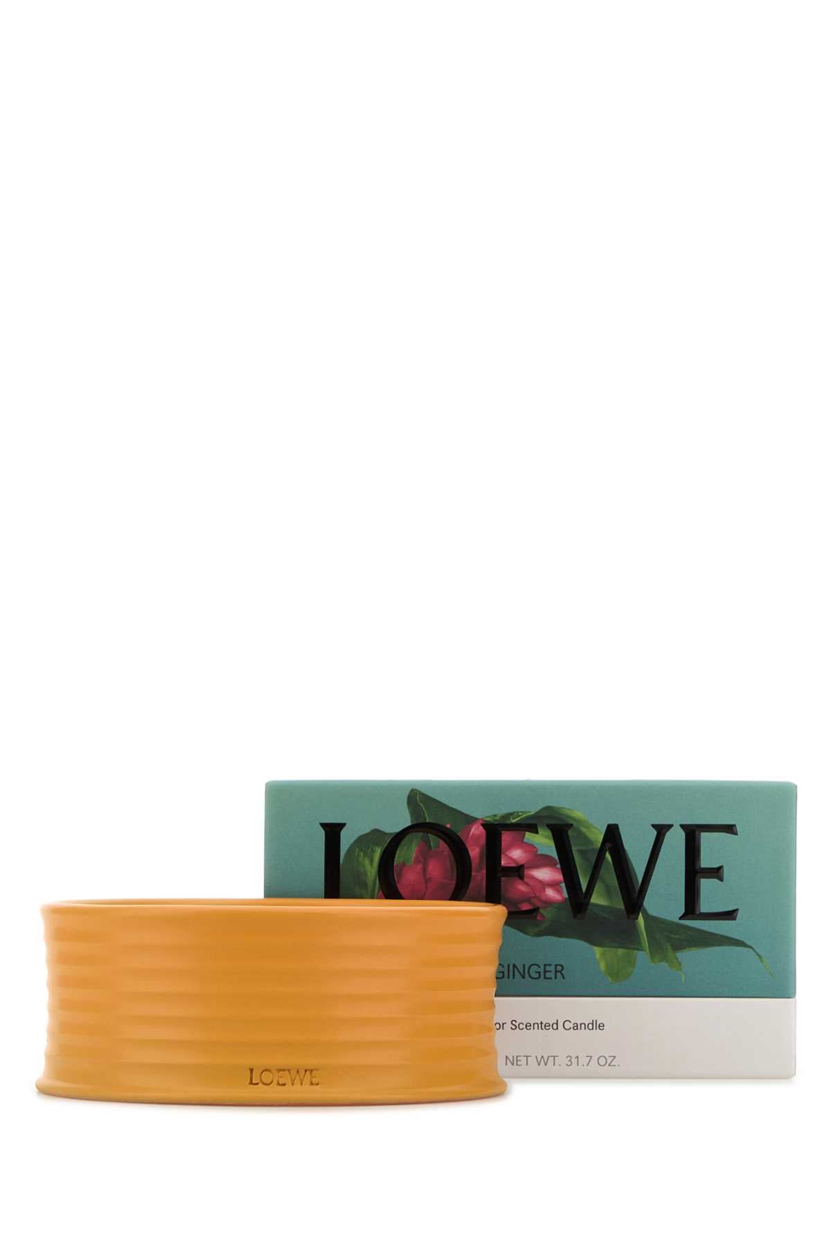 LOEWE LOEWE GINGER OUTDOOR CANDLE For UNISEX Exterior: 100% Terracotta Olfactory family: Natural