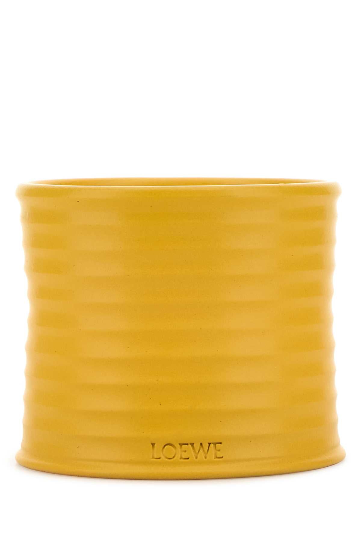 LOEWE LOEWE MEDIUM WASABI CANDLE For UNISEX Exterior: 100% Terracotta Olfactory family: Green and Spicy