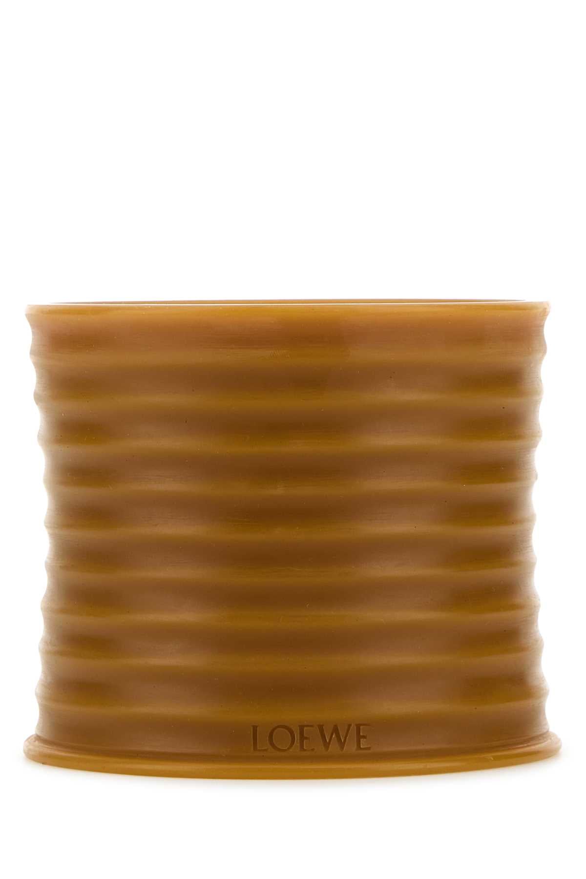LOEWE LOEWE AMBER BEESWAX CANDLE M For UNISEX Exterior: 100% Terracotta Olfactory family: Floral