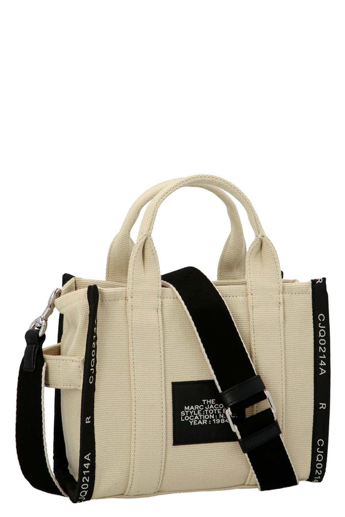 MARC JACOBS 'The Jacquard Small Tote' Hand Bag For Women 64% cotton 36% polyester