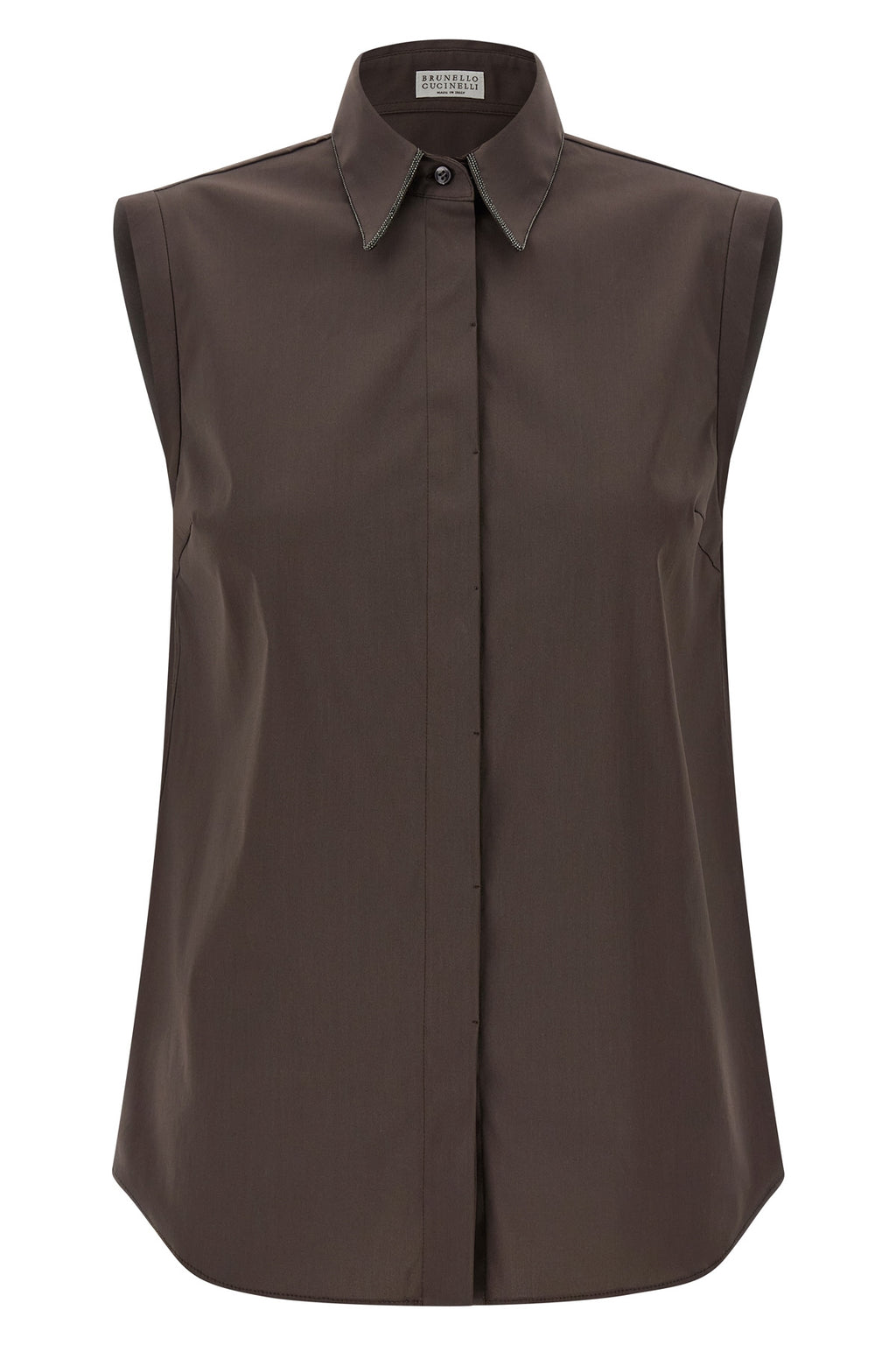 BRUNELLO CUCINELLI Sleeveless shirt