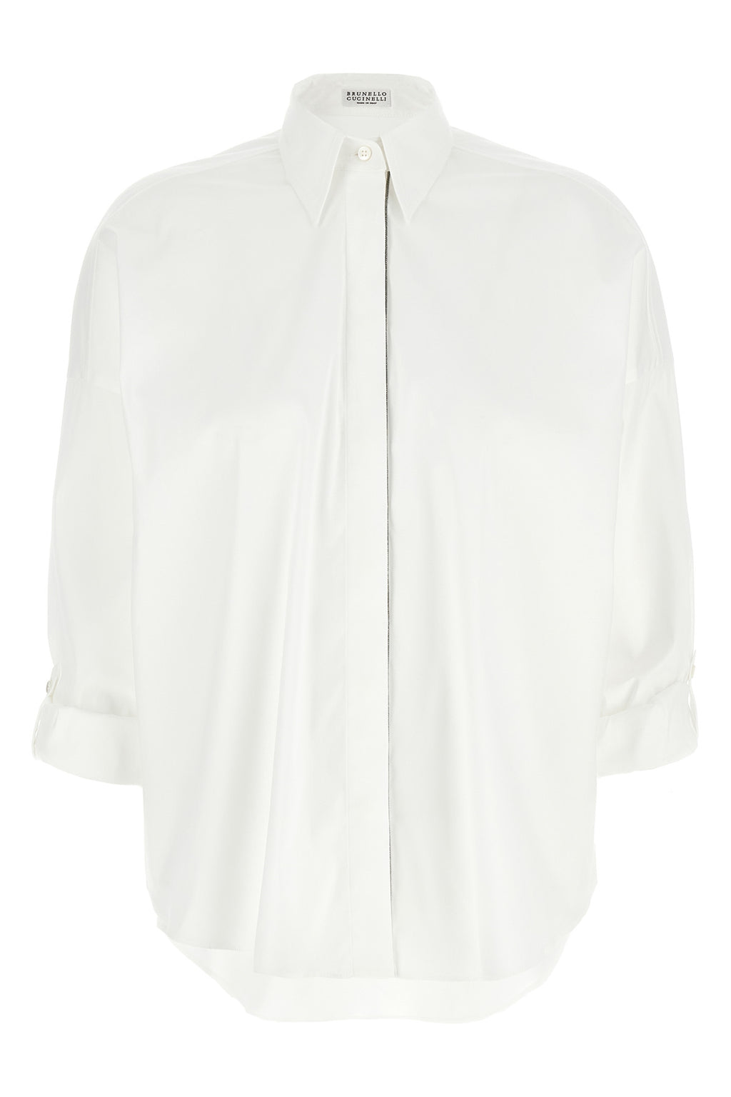 BRUNELLO CUCINELLI Monile Shirt For Women 72% cotton 23% polyamide 5% elastane