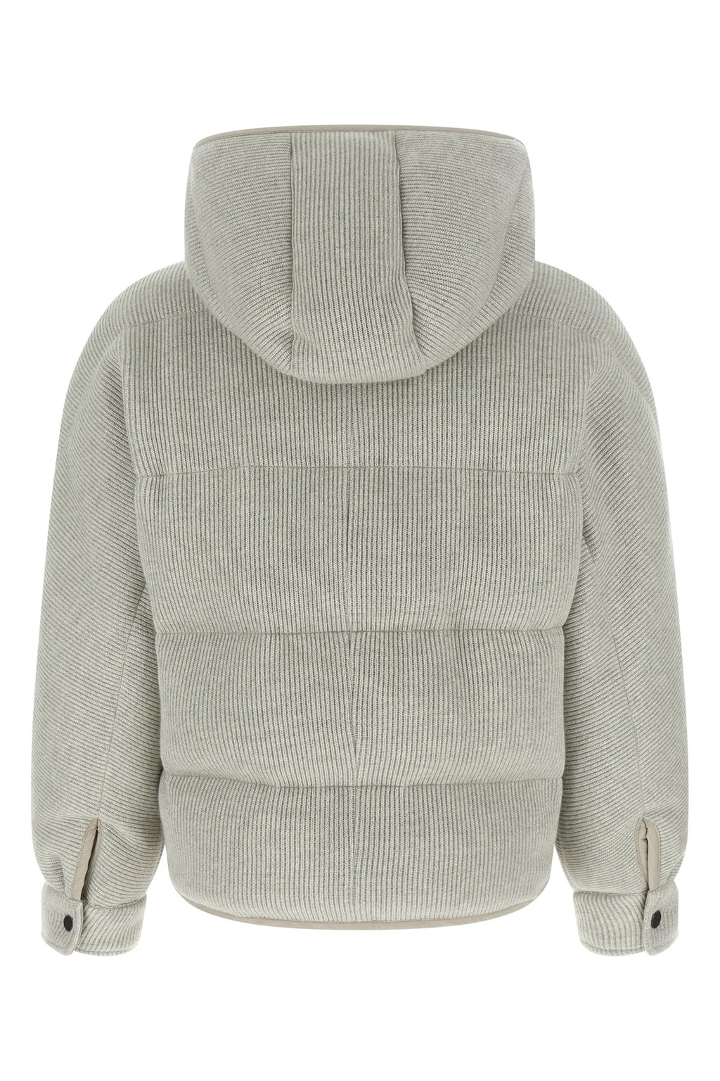 BRUNELLO CUCINELLI Lame wool down jacket