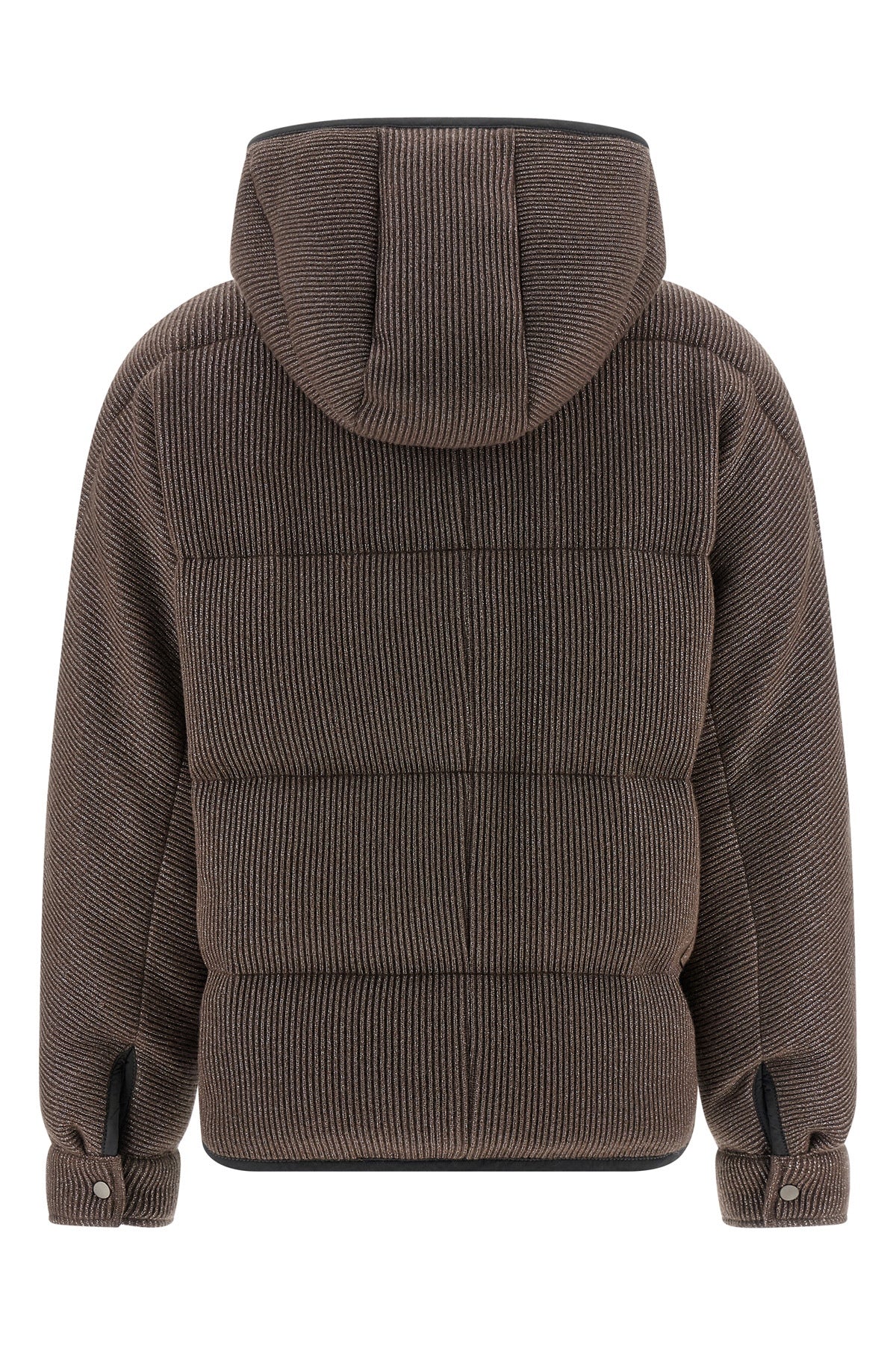 BRUNELLO CUCINELLI Lame wool down jacket