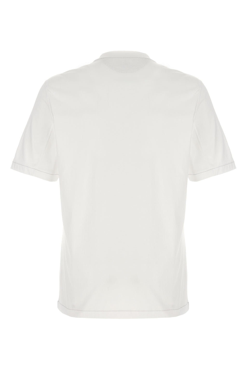 BRUNELLO CUCINELLI Logo embroidery t-shirt