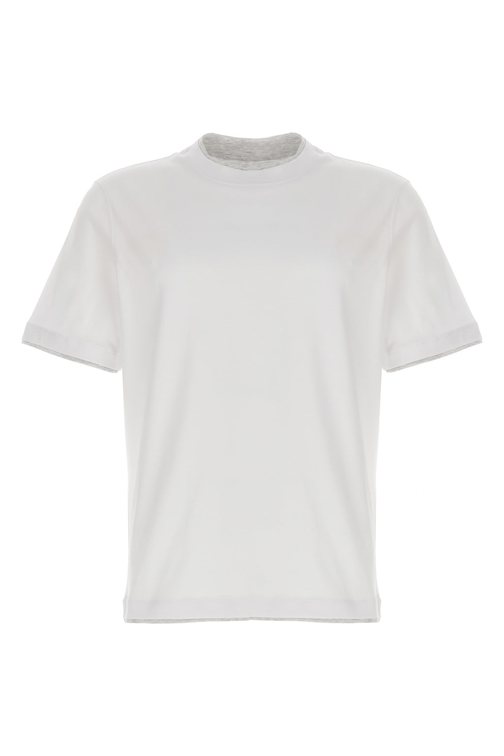 BRUNELLO CUCINELLI Double layer t-shirt For Men 100% cotton