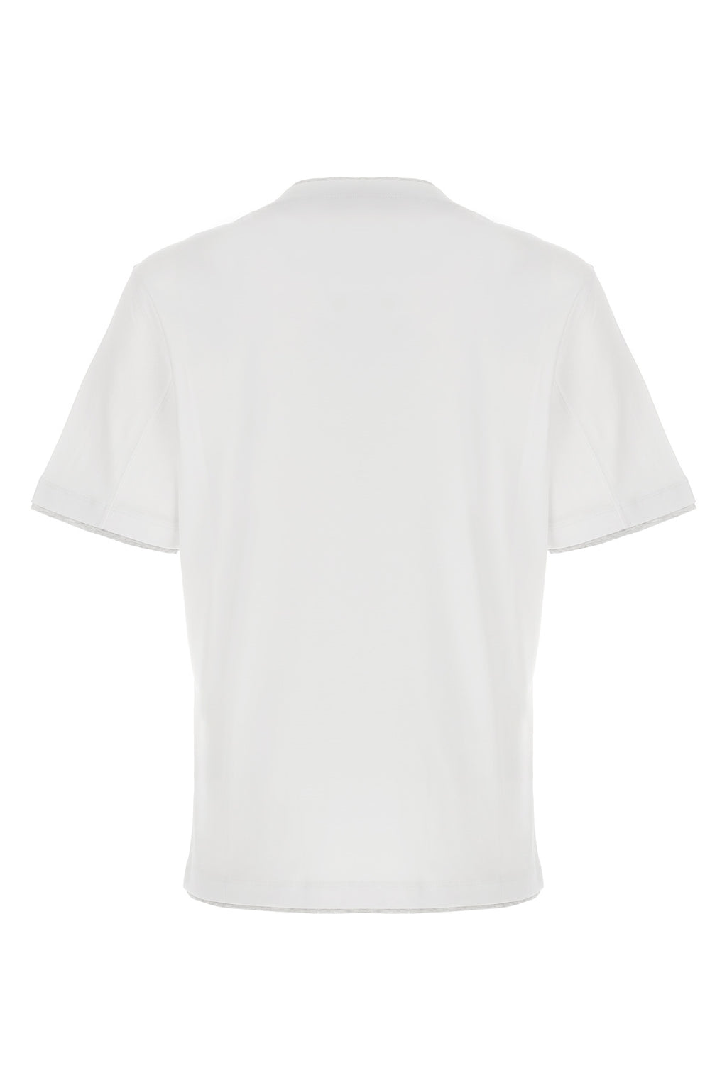 BRUNELLO CUCINELLI Double layer t-shirt For Men 100% cotton