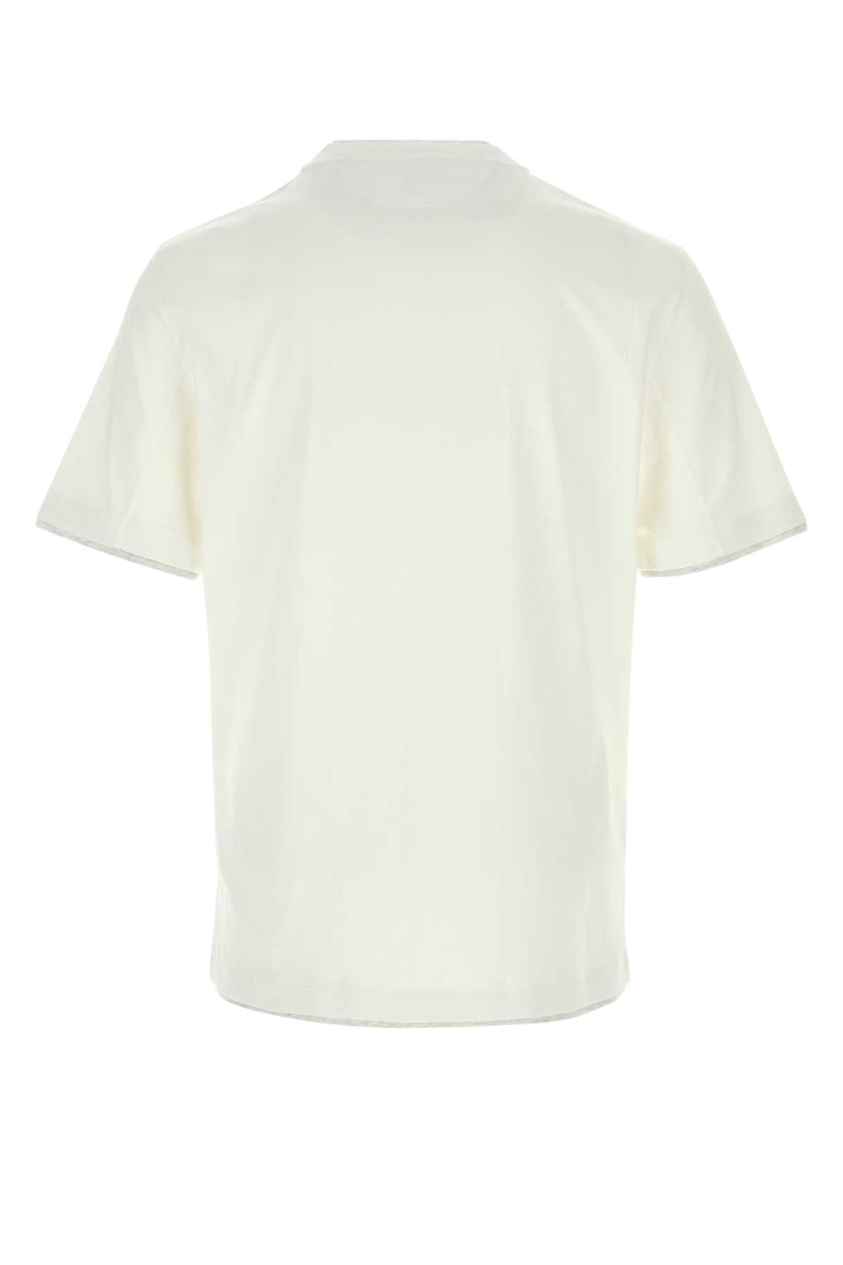 BRUNELLO CUCINELLI T-SHIRT For Men Exterior: 100% Cotton