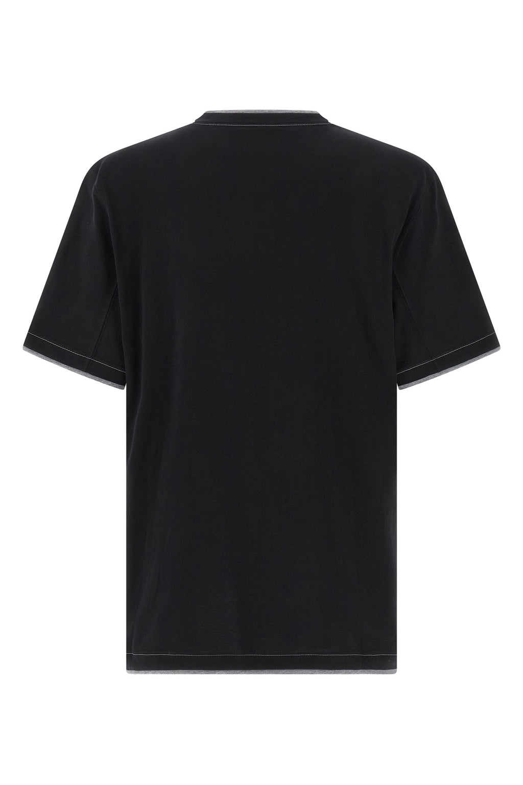 BRUNELLO CUCINELLI Double layer t-shirt