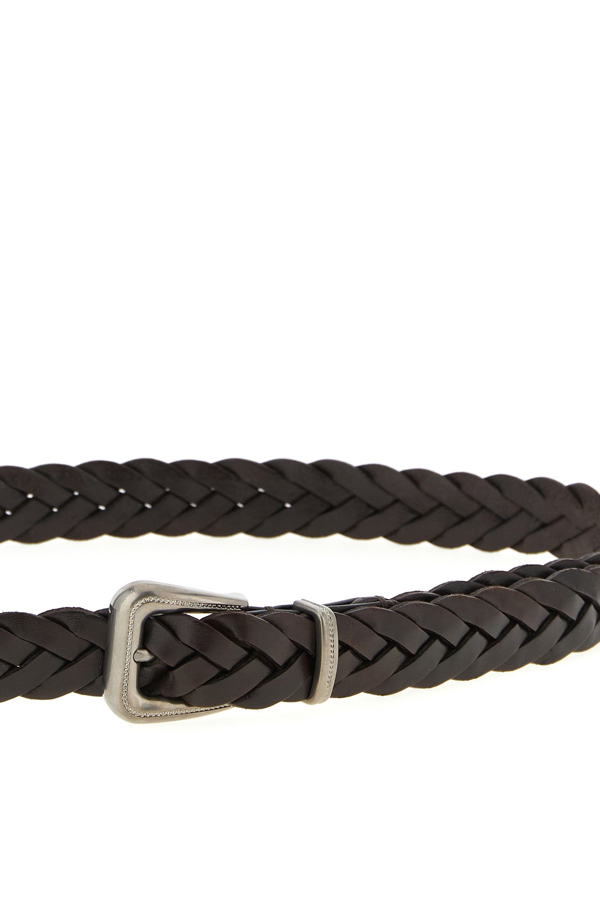 BRUNELLO CUCINELLI Woven belt For Women 100% calfskin leather (Bos Taurus)