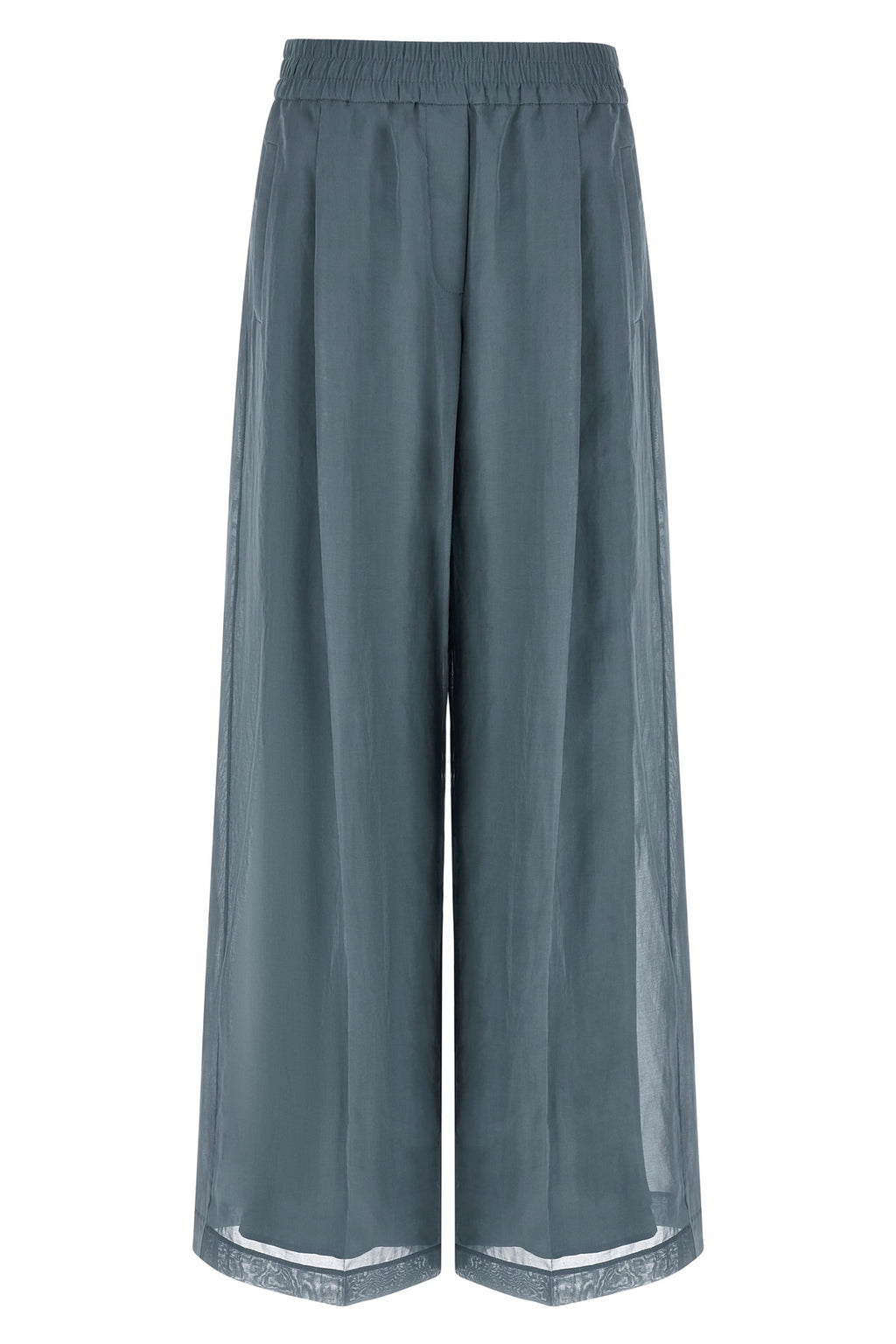 BRUNELLO CUCINELLI 'Loose Track' pants For Women 100% cotton