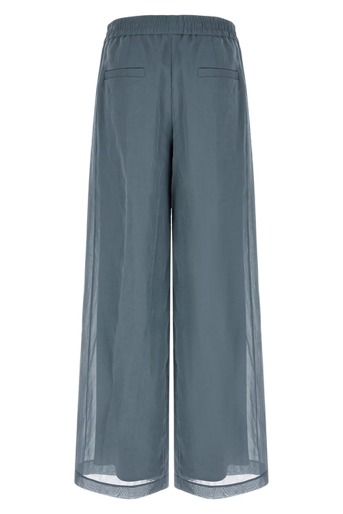BRUNELLO CUCINELLI 'Loose Track' pants For Women 100% cotton