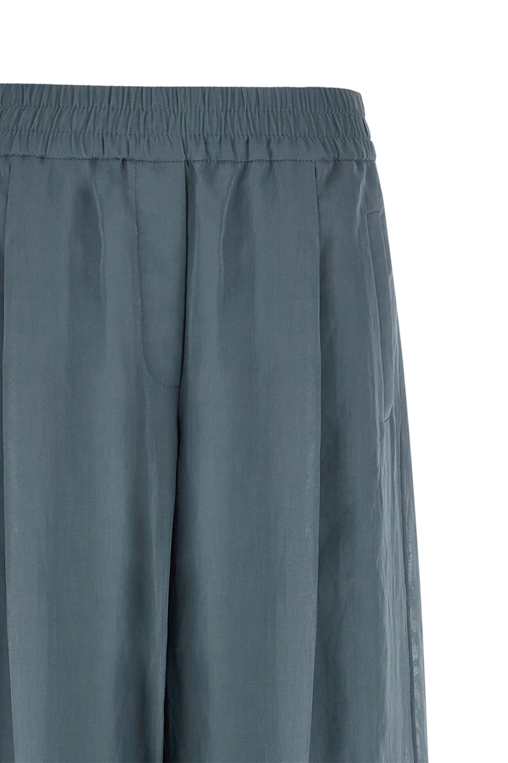 BRUNELLO CUCINELLI 'Loose Track' pants For Women 100% cotton