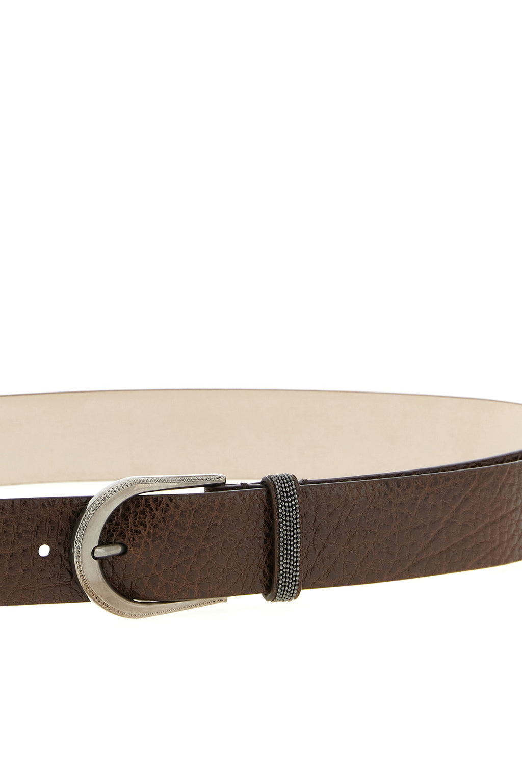 BRUNELLO CUCINELLI 'Glossy' jewel belt For Women 100% calfskin leather (Bos Taurus)