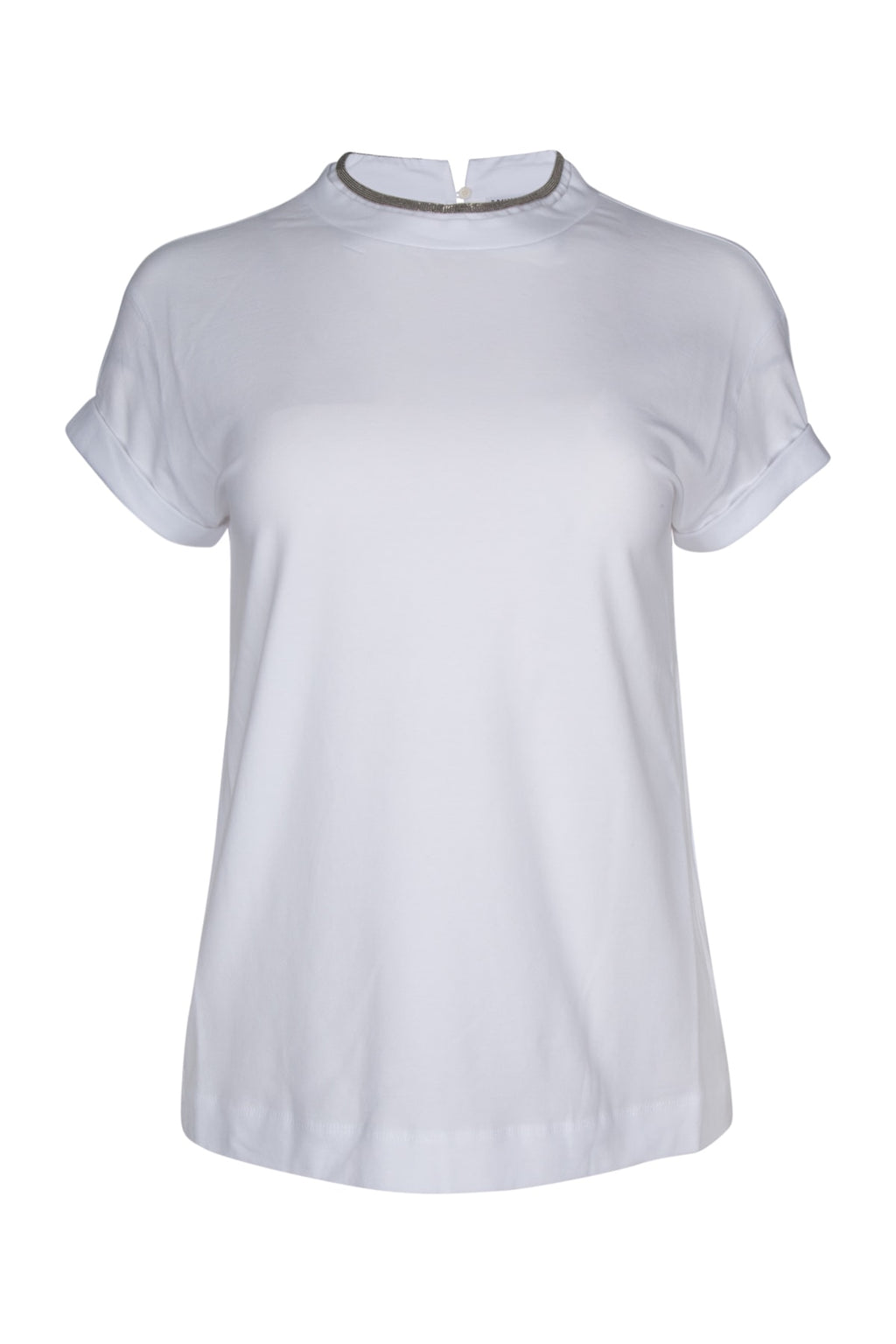 BRUNELLO CUCINELLI T-SHIRT For Women (T0B40) 93%CO 7%EA