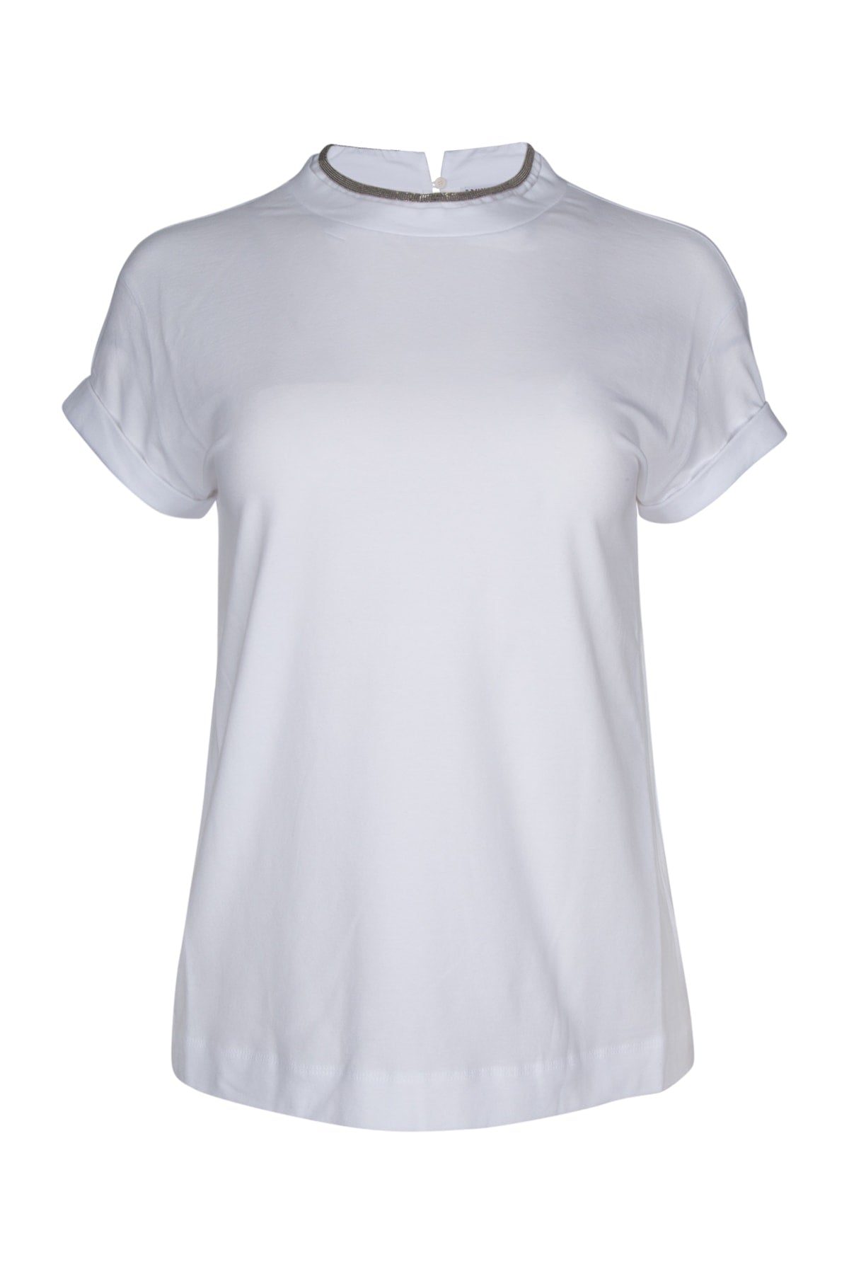 BRUNELLO CUCINELLI T-SHIRT For Women (T0B40) 93%CO 7%EA