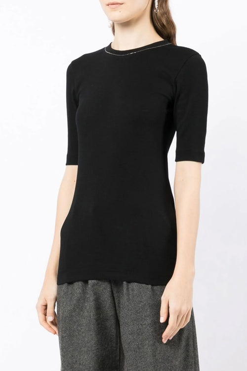 BRUNELLO CUCINELLI 'Monile' T-shirt For Women 94% cotton 6% elastane