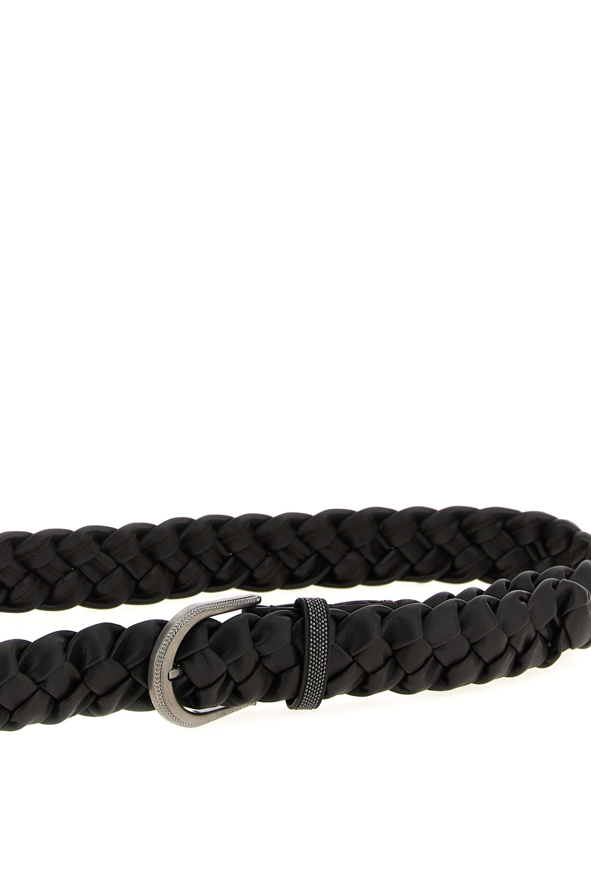 BRUNELLO CUCINELLI Jewel buckle belt For Women 100% lamb leather (Ovis Aries)