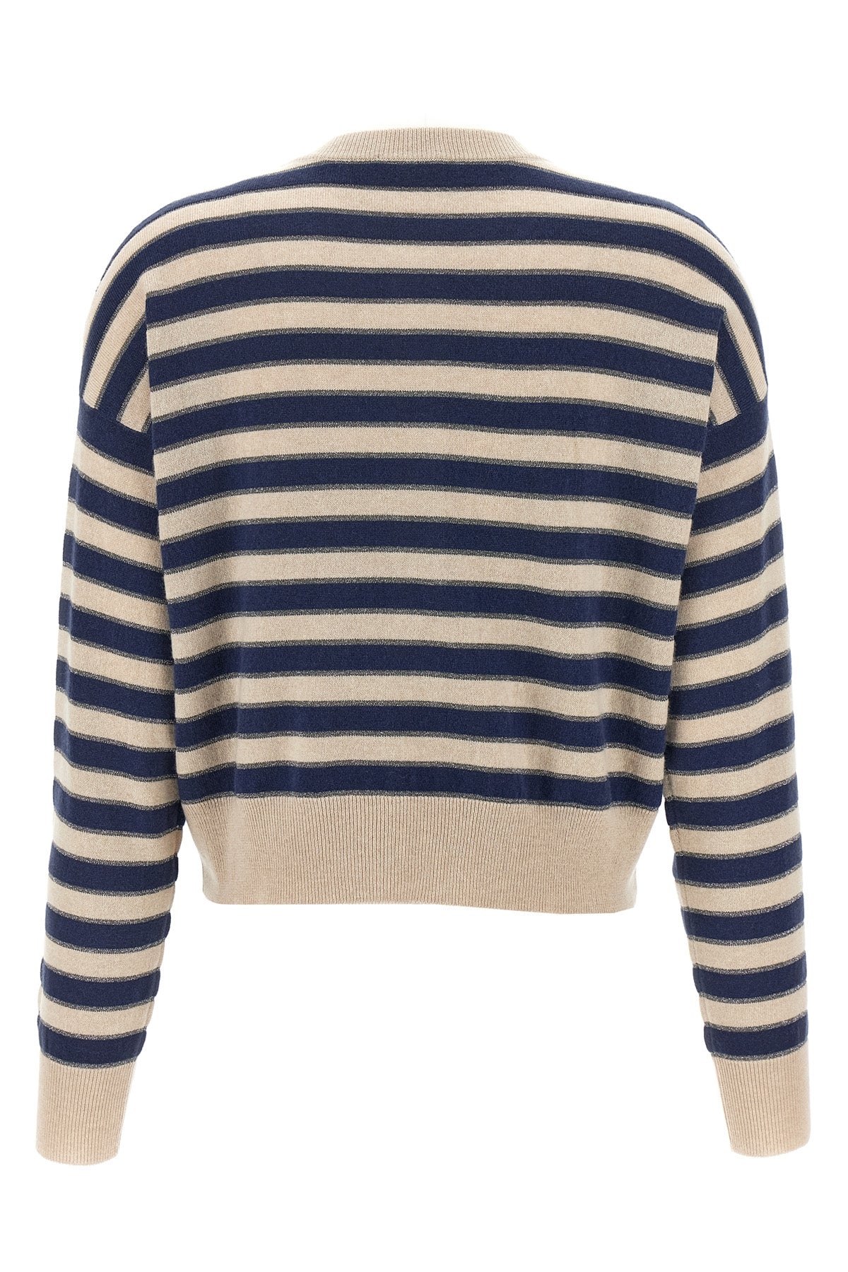BRUNELLO CUCINELLI 'Sparkling Stripes' cardigan For Women 100% cashmere