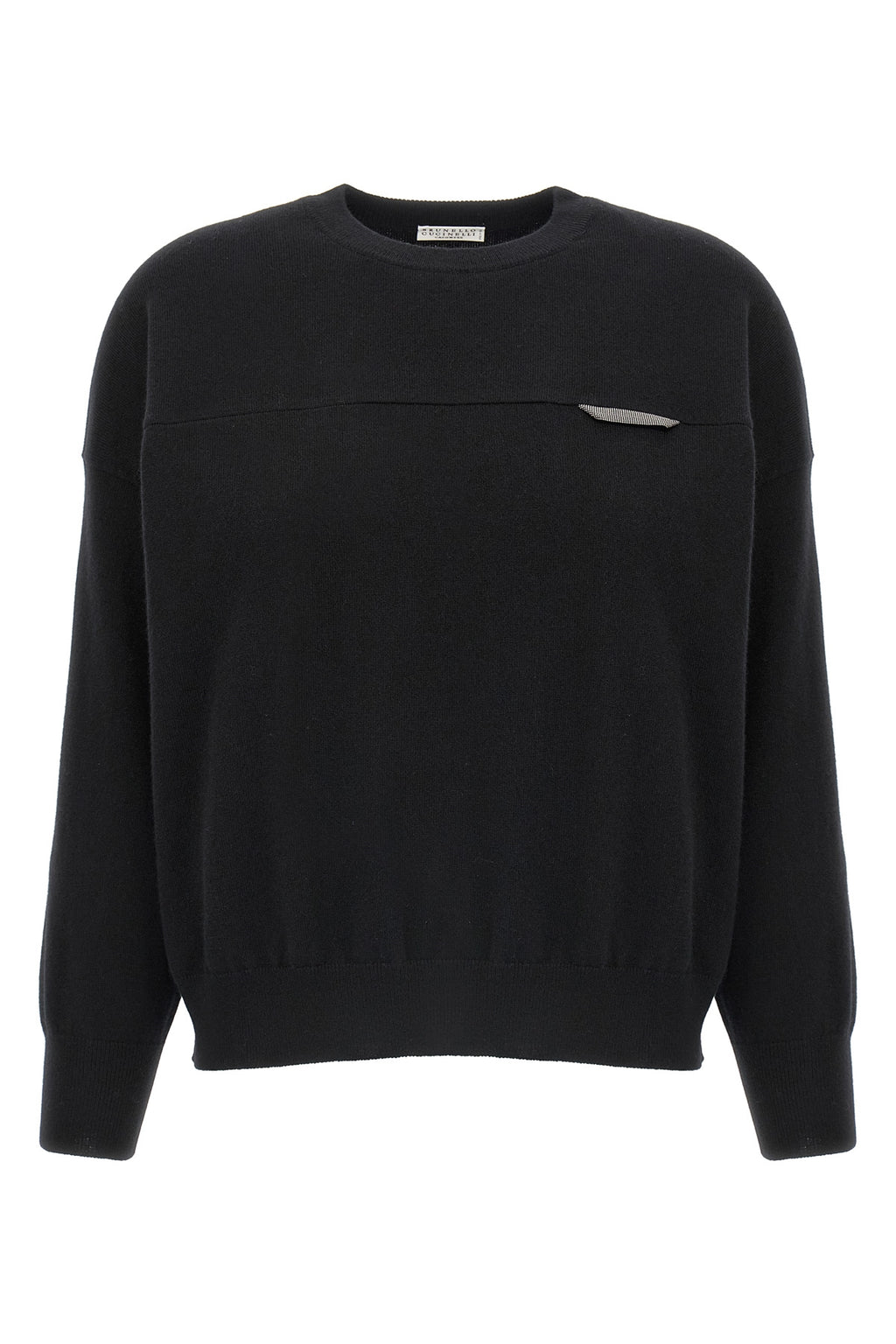 BRUNELLO CUCINELLI Monile crop sweater For Women 100% cashmere