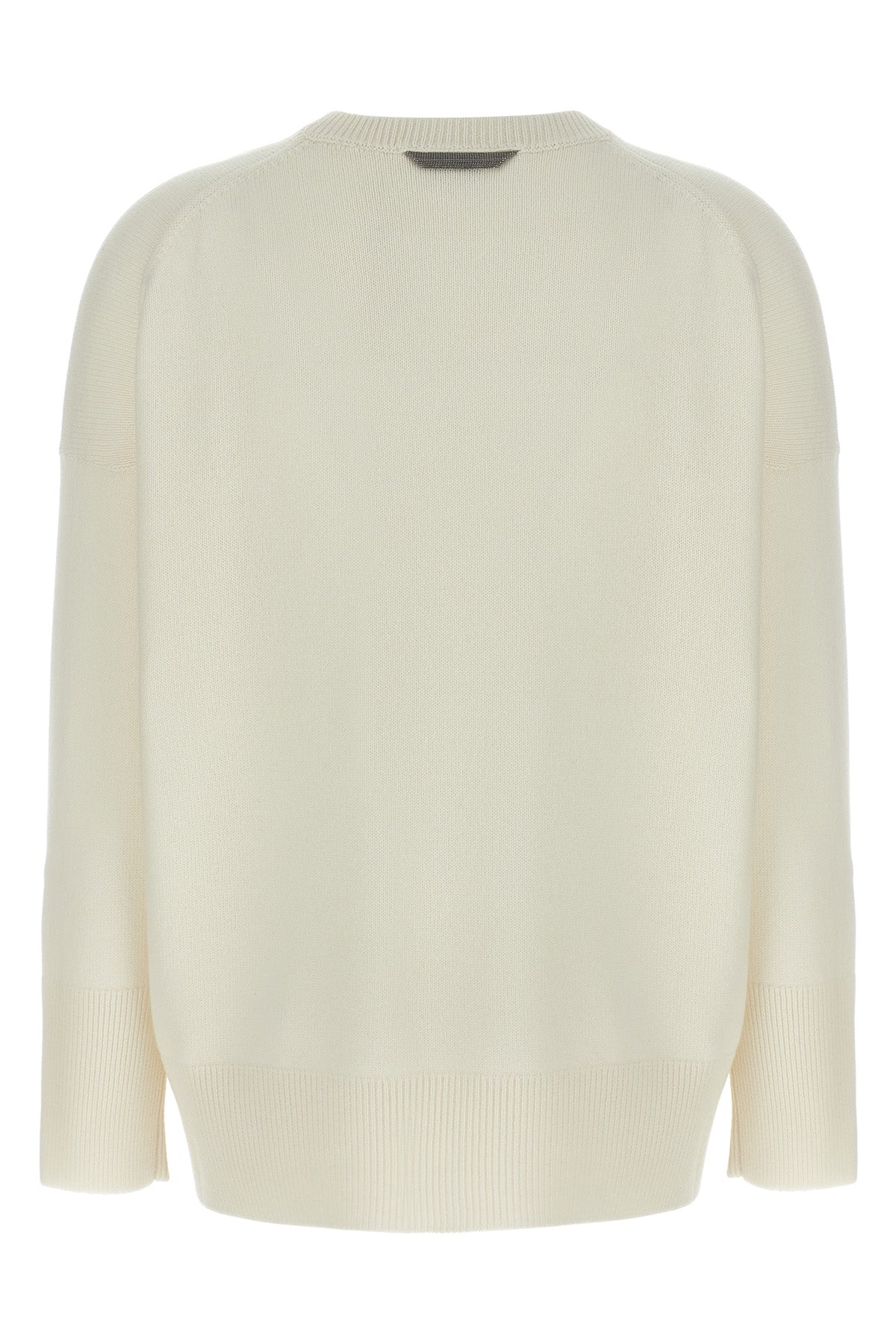 BRUNELLO CUCINELLI 'Monile' detail sweater For Women 100% cashmere