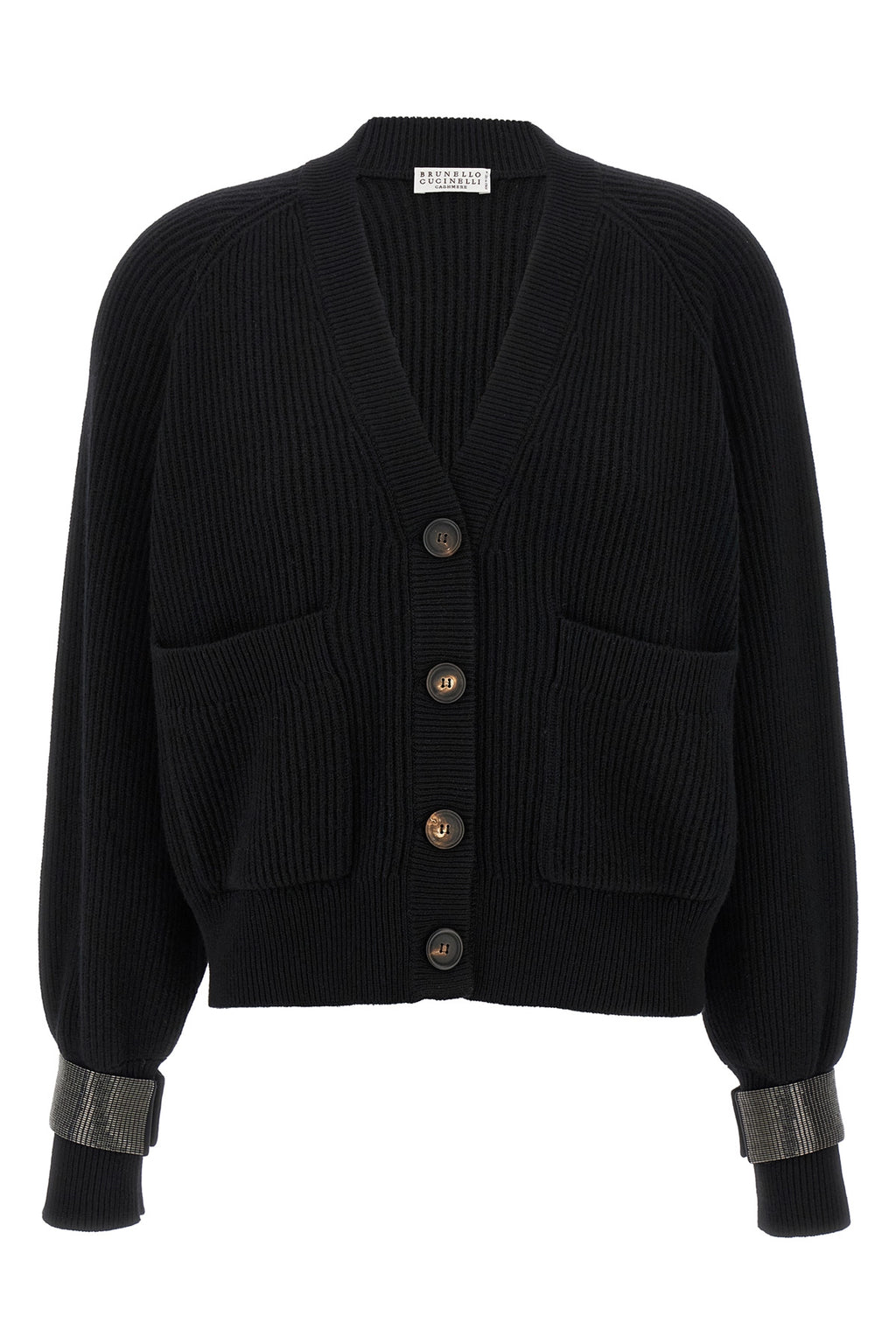 BRUNELLO CUCINELLI Monile cuff cardigan For Women 100% cashmere
