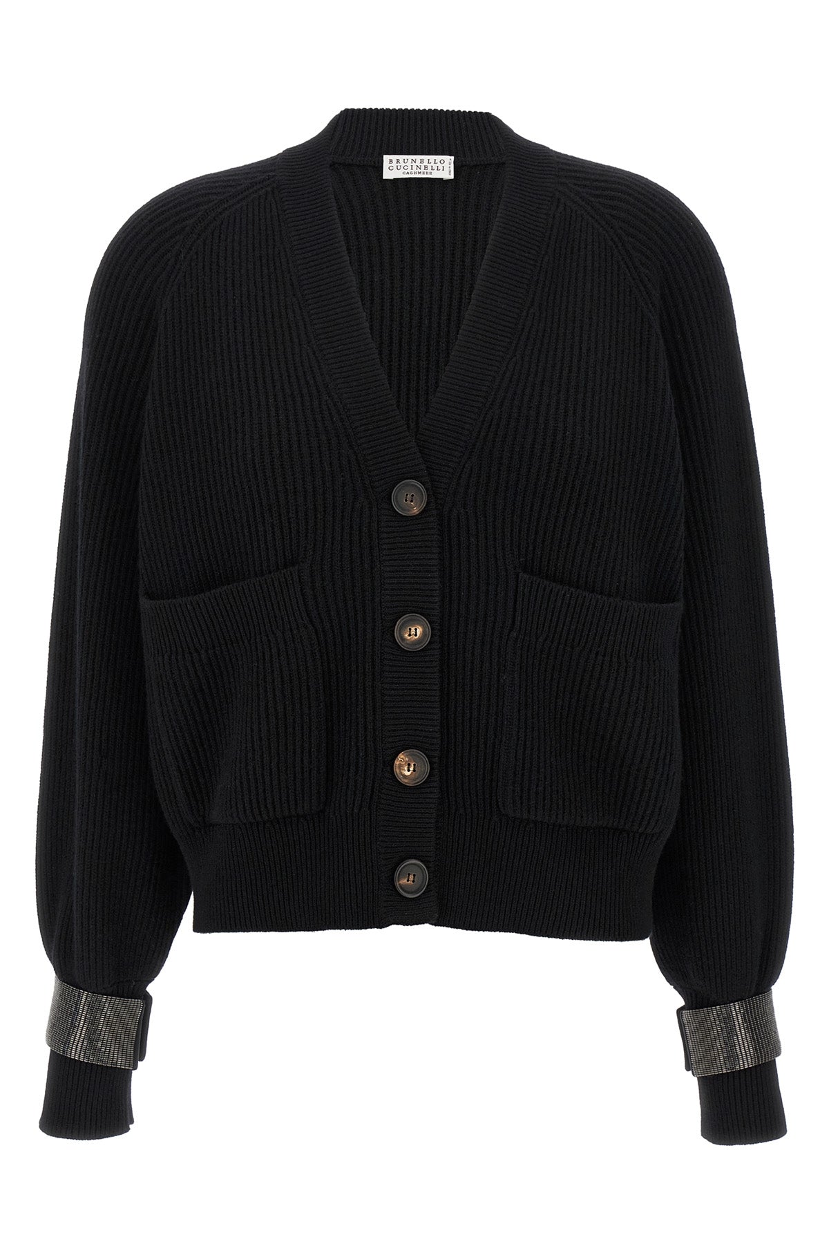 BRUNELLO CUCINELLI Monile cuff cardigan For Women 100% cashmere