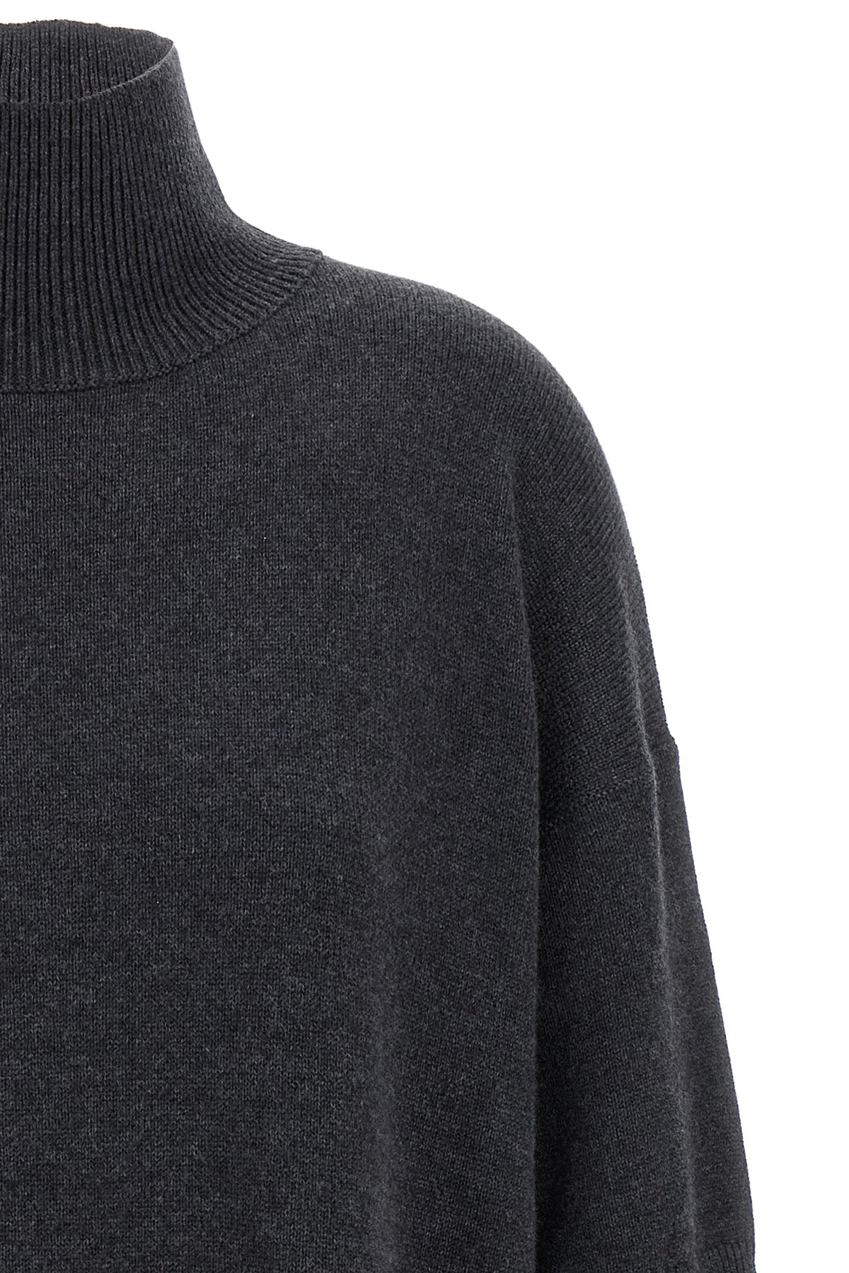 BRUNELLO CUCINELLI Sequin sleeve dress For Women 100% cashmere