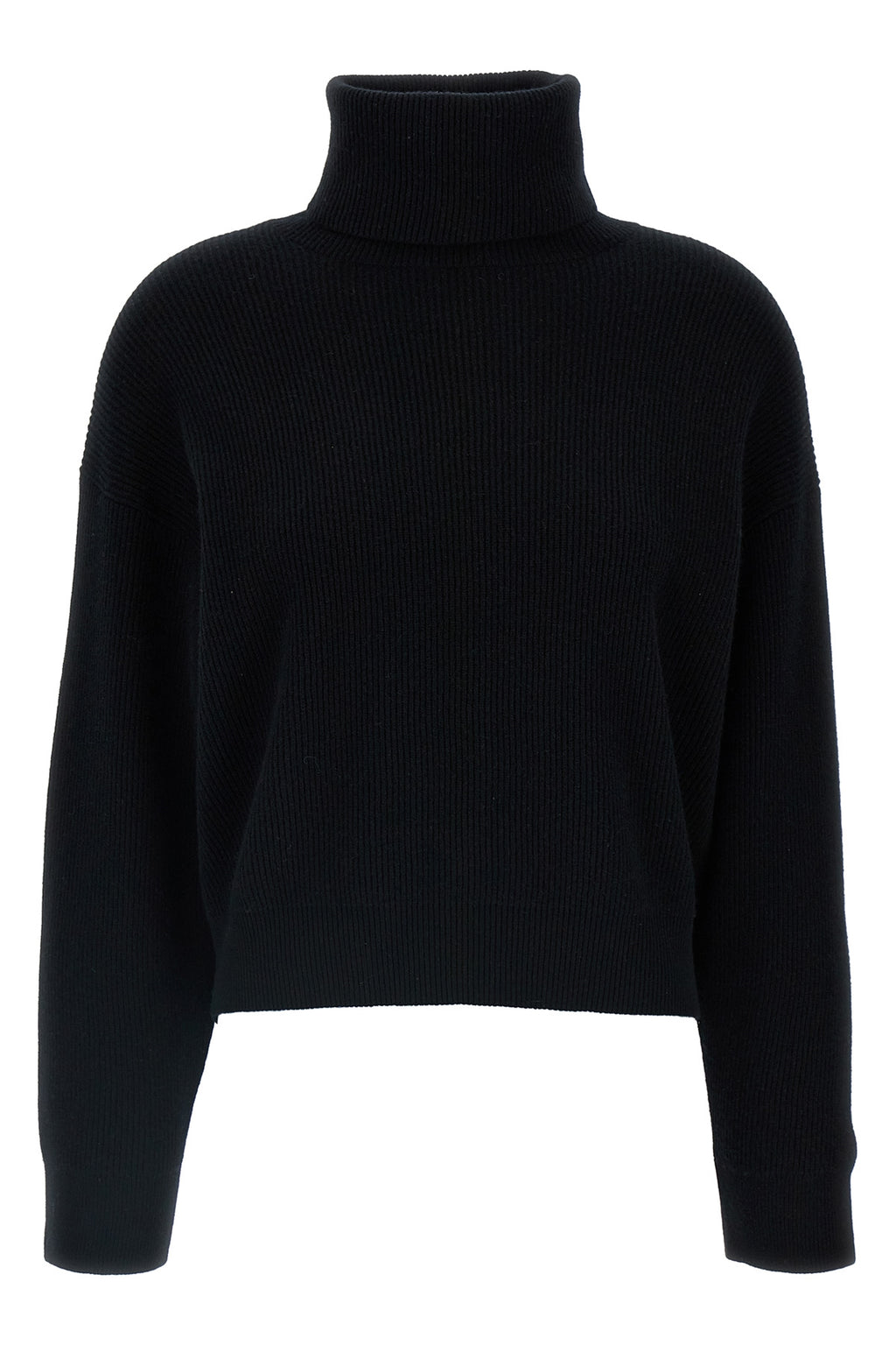 BRUNELLO CUCINELLI Ribbed turtleneck sweater For Women 60% wv, 30% ws, 10% se
