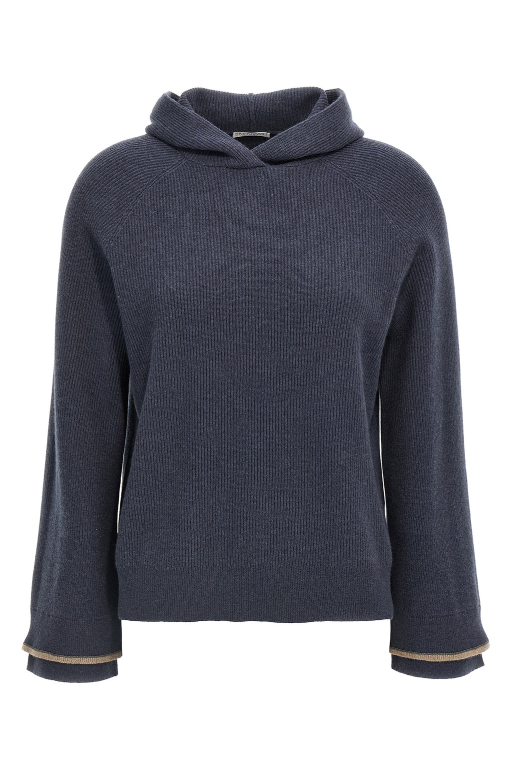 BRUNELLO CUCINELLI Hooded sweater For Women 60% wv, 30% ws, 10% se