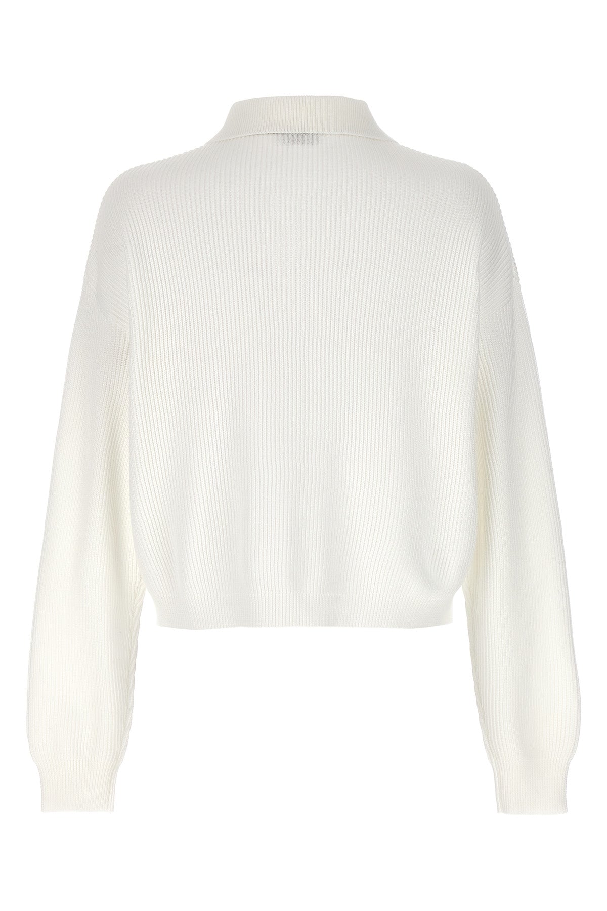 BRUNELLO CUCINELLI English rib polo shirt